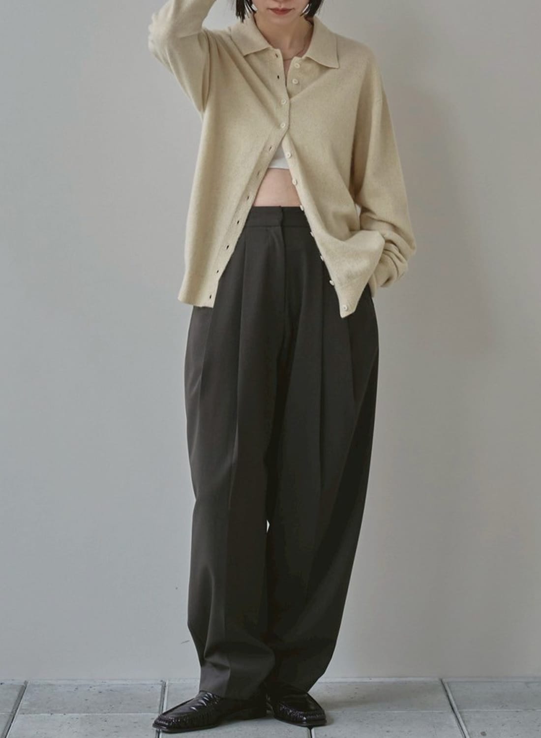 RACCOON KNIT CARDIGAN|ラクーン ニット カーディガンラクーン ニット