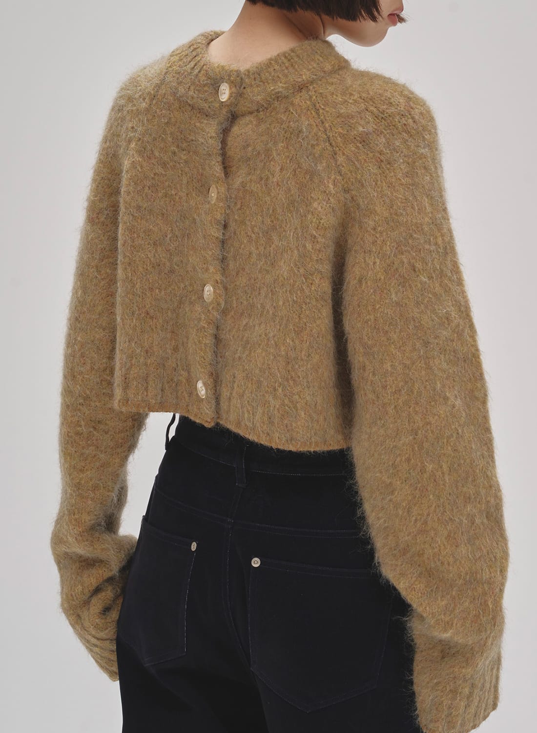 todayful ニットカーディガン　オリーブ todayful ニットカーディガンオリーブ