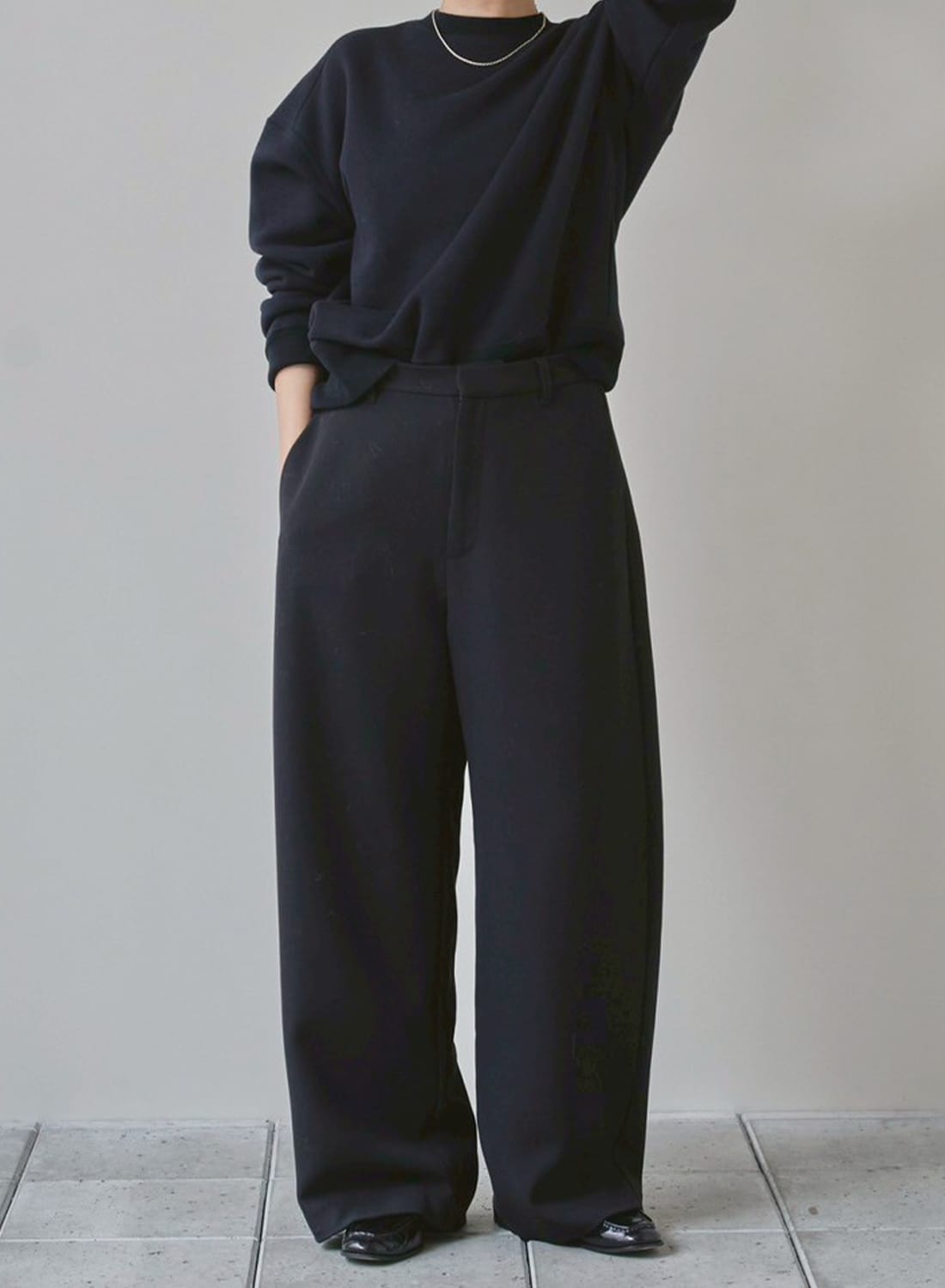 WIDE COCOON TROUSERS|ワイド コクーン トラウザーズワイド コクーン