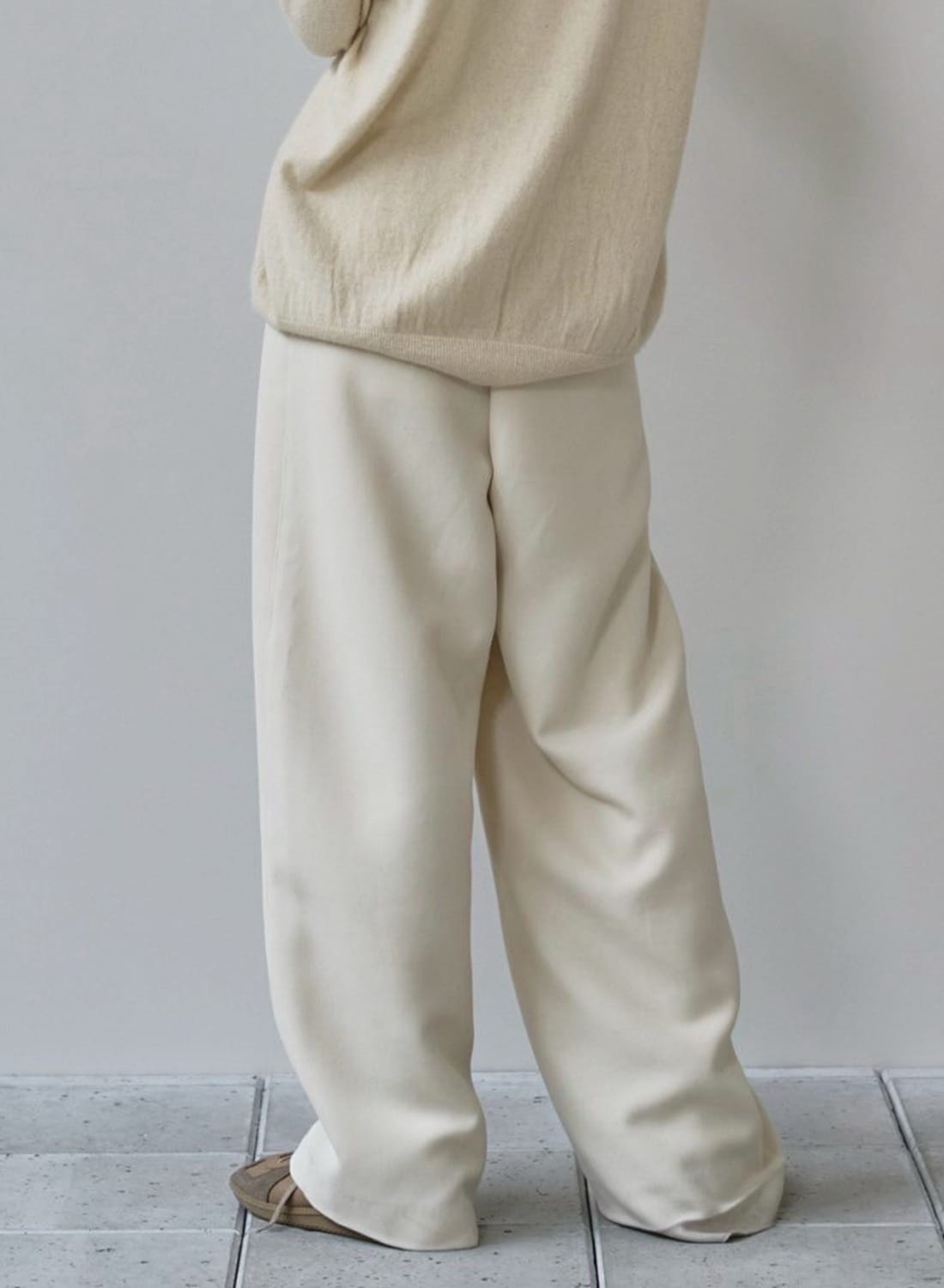 WIDE COCOON TROUSERS|ワイド コクーン トラウザーズワイド コクーン