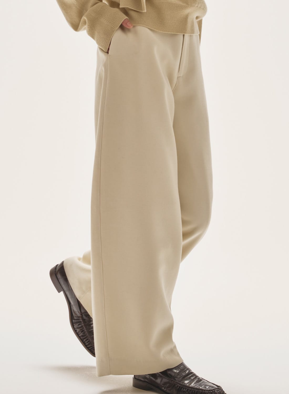 WIDE COCOON TROUSERS|ワイド コクーン トラウザーズワイド