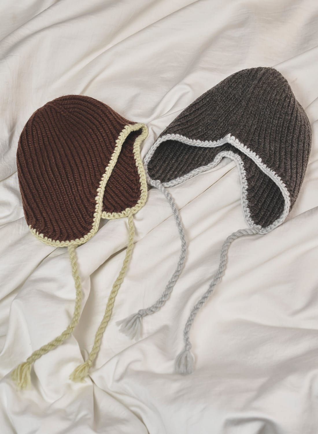 Todayful トゥデイフル Ear Flap Beanie チャコールグレー Todayful