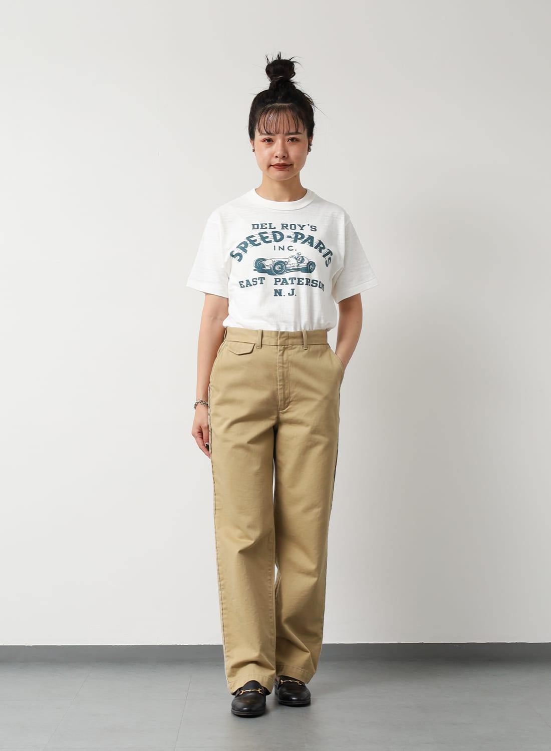 IBM03　WAREHOUSE 4601Tシャツ Lサイズ WAREHOUSE ウエアハウス Lot 4601 HIGHLAND 半袖Tシャツ