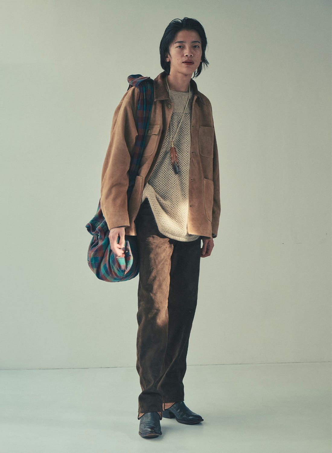 SEVEN BY SEVEN（セブンバイセブン）LEATHER MICHIGAN CHORE