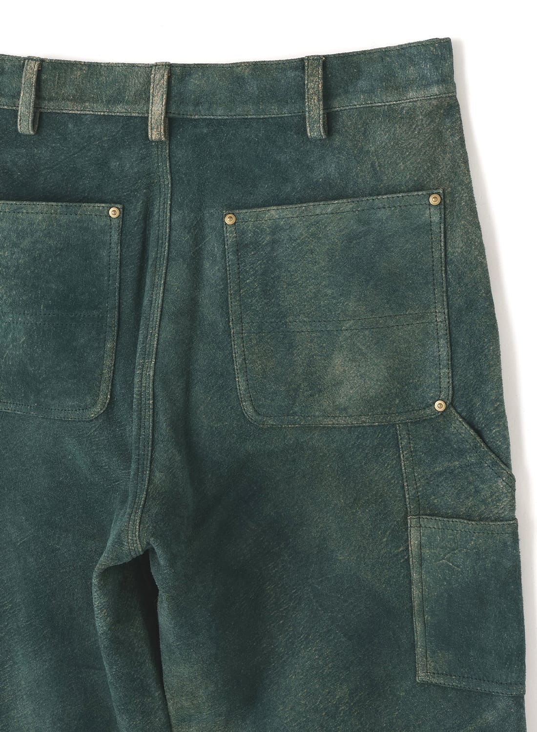 Bernard Butler You Must Go On Suede 7”限定 SEVEN BY SEVEN（セブンバイセブン）LEATHER DOUBLE KNEE PANTS