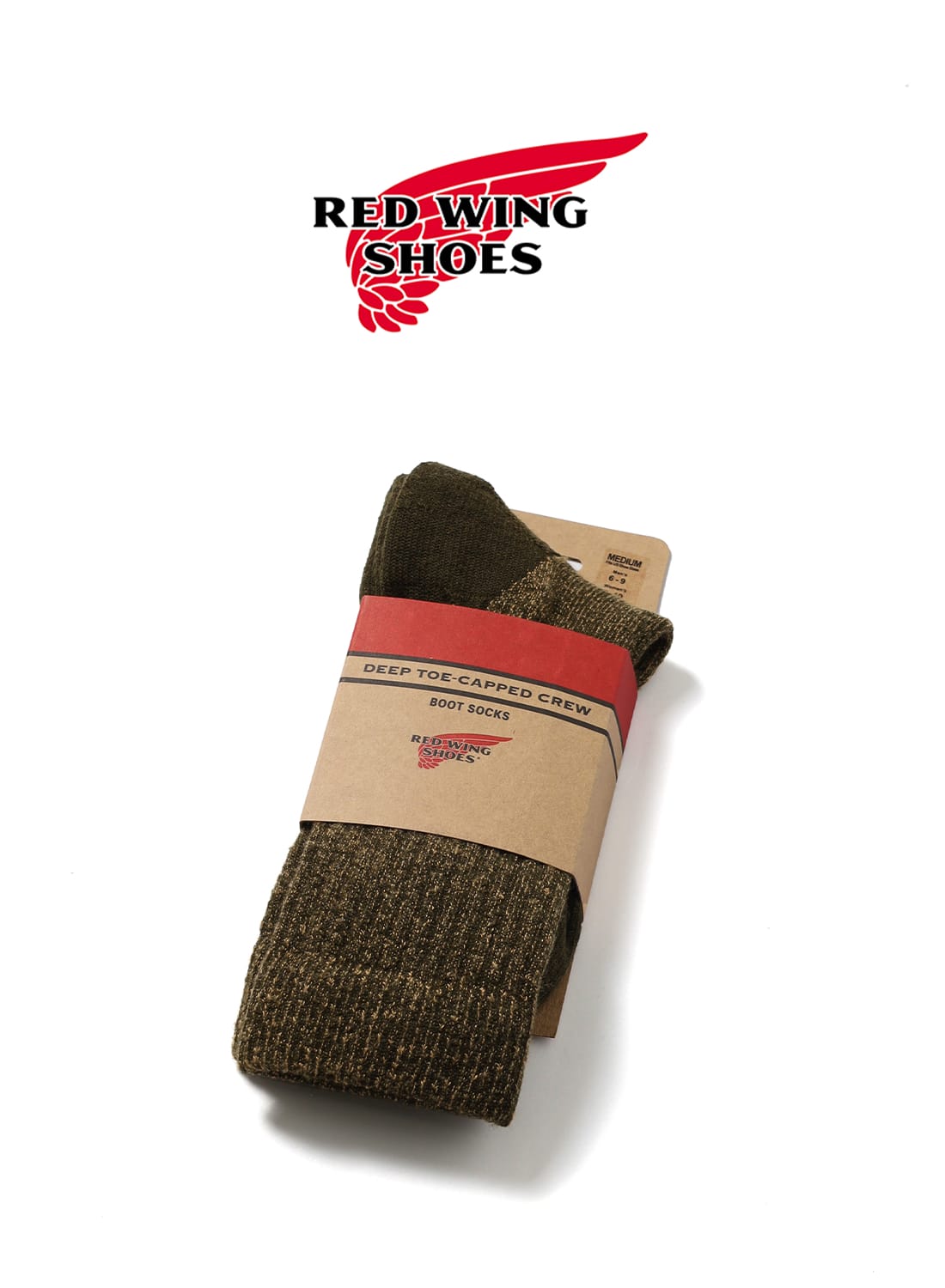 RED WING（レッドウィング）DEEP TOE-CAPPED CREW / OLIVE