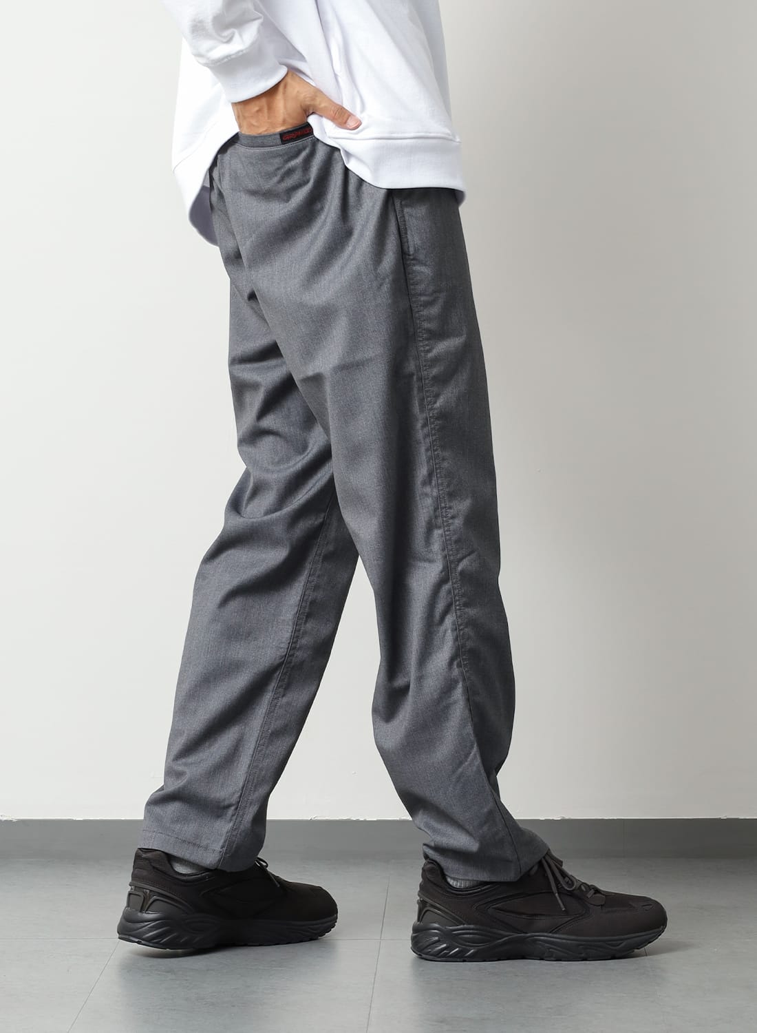 新品 Gramicci ギャバジンイージーテーパードパンツ GRAY XS GRAMICCI(グラミチ)/GABARDINE EASY TAPERED PANT(ギャバジン