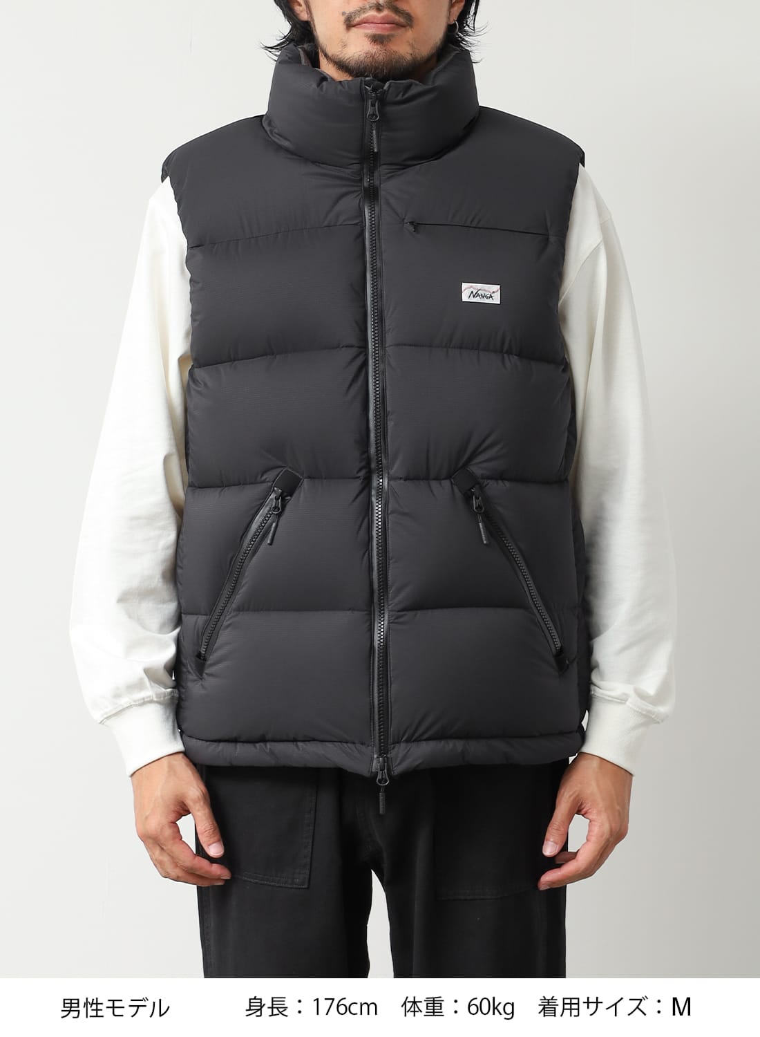   ダウンベスト ホワイト/ブラック Amazon | [G7LZ] ダウンベスト オフホワイト ジャケット メンズ