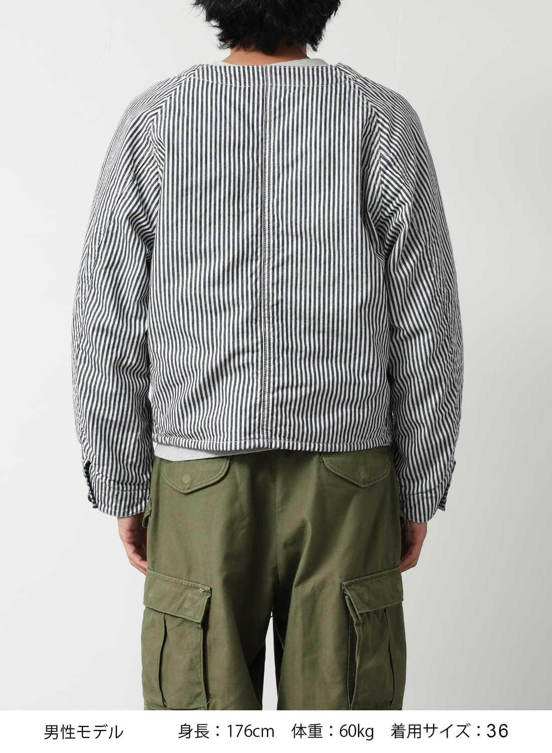 MOONLOID EXCLUSIVE 40S WWII BLANKET LINED ENGINEER JACKET