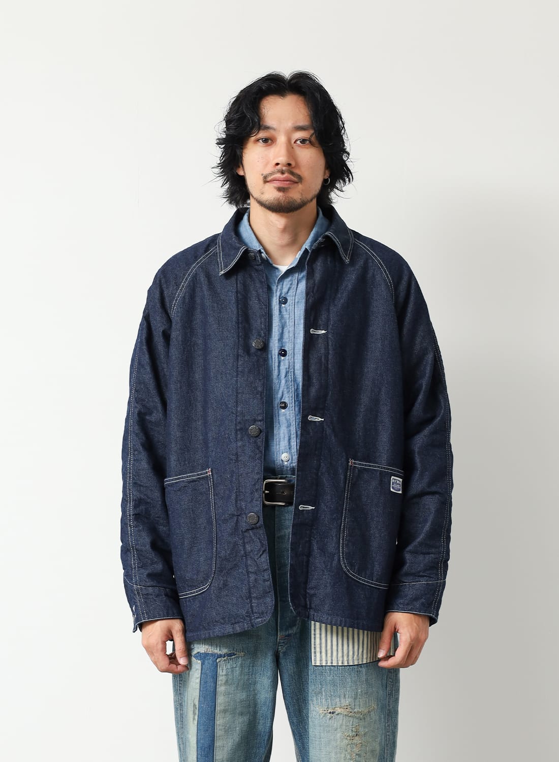 MOONLOID EXCLUSIVE 40S WWII BLANKET LINED COVERALL|【MOONLOID別注