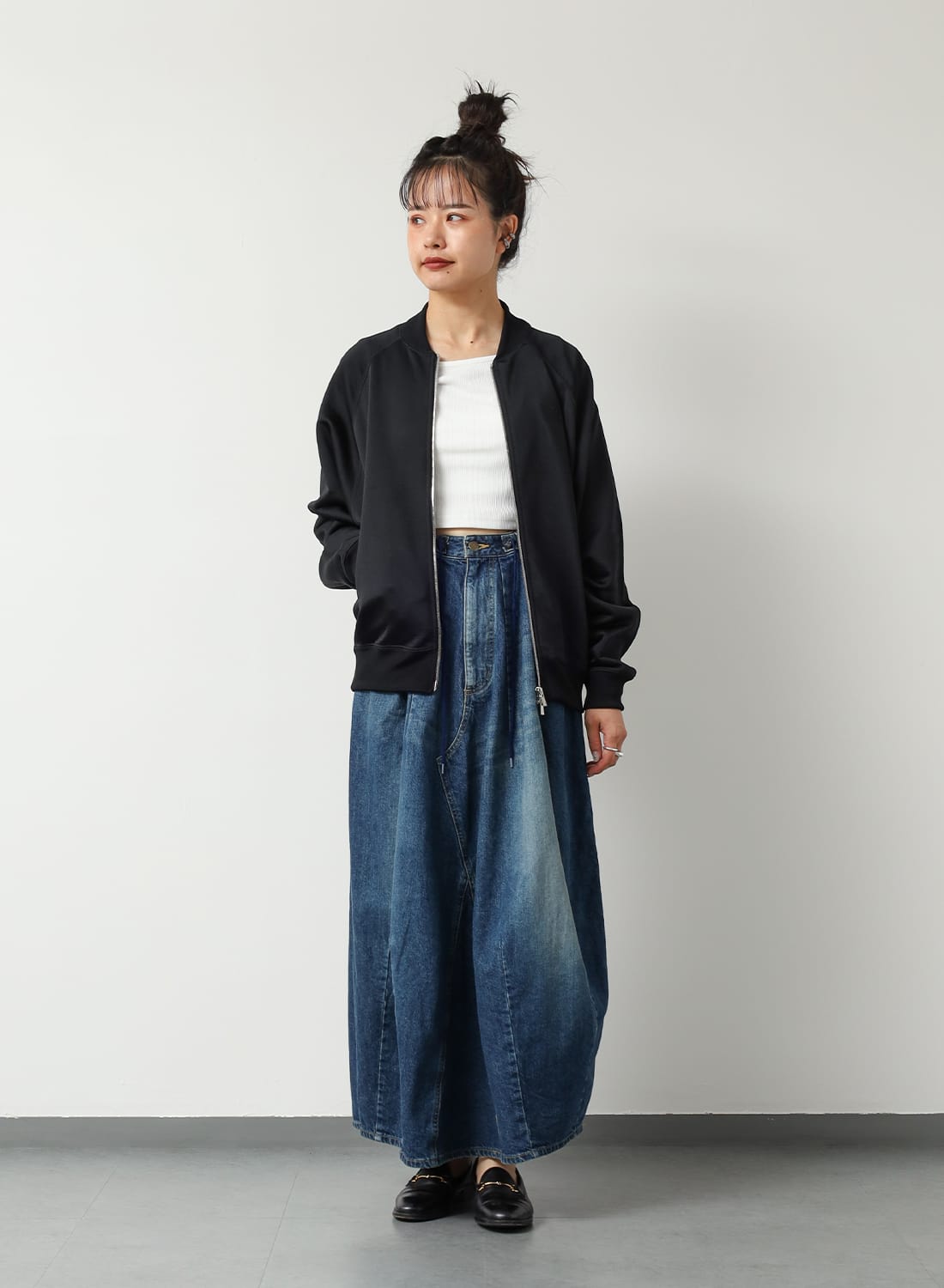 H.D. JEAN SKIRT - 12OZ DENIM|ヒザデル ジーンスカート - 12オンス