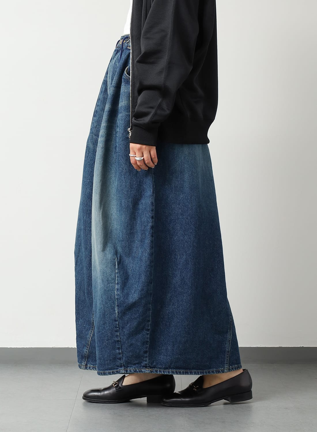 H.D. JEAN SKIRT - 12OZ DENIM|ヒザデル ジーンスカート - 12オンス