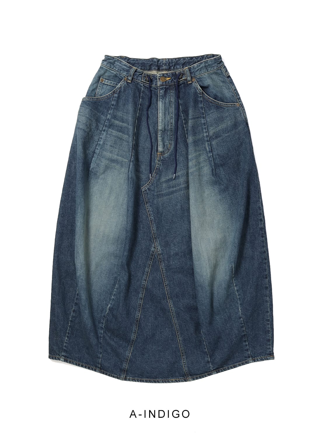 H.D. JEAN SKIRT - 12OZ DENIM|ヒザデル ジーンスカート - 12オンス