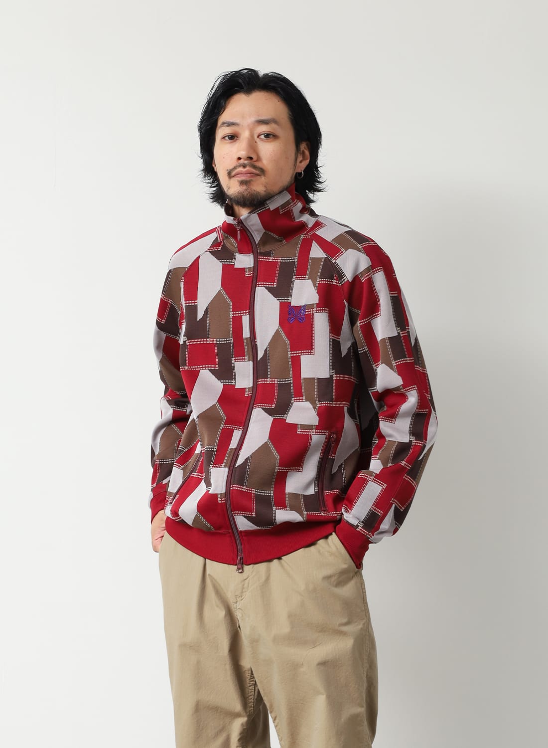 needles トラックジャケット NEEDLES（ニードルズ）Track Jacket - Poly Jacquard（トラック