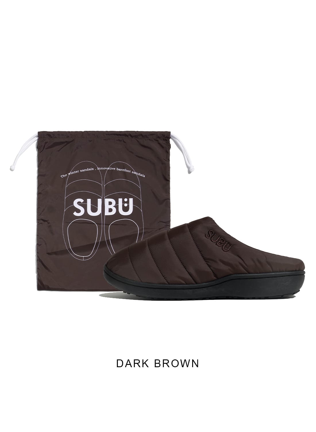 SUBU X WDS subu SANDAL チャコール　スブ　サンダル SUBU(スブ)SUBU BELT(スブ ベルト)サンダル ウインターサンダル