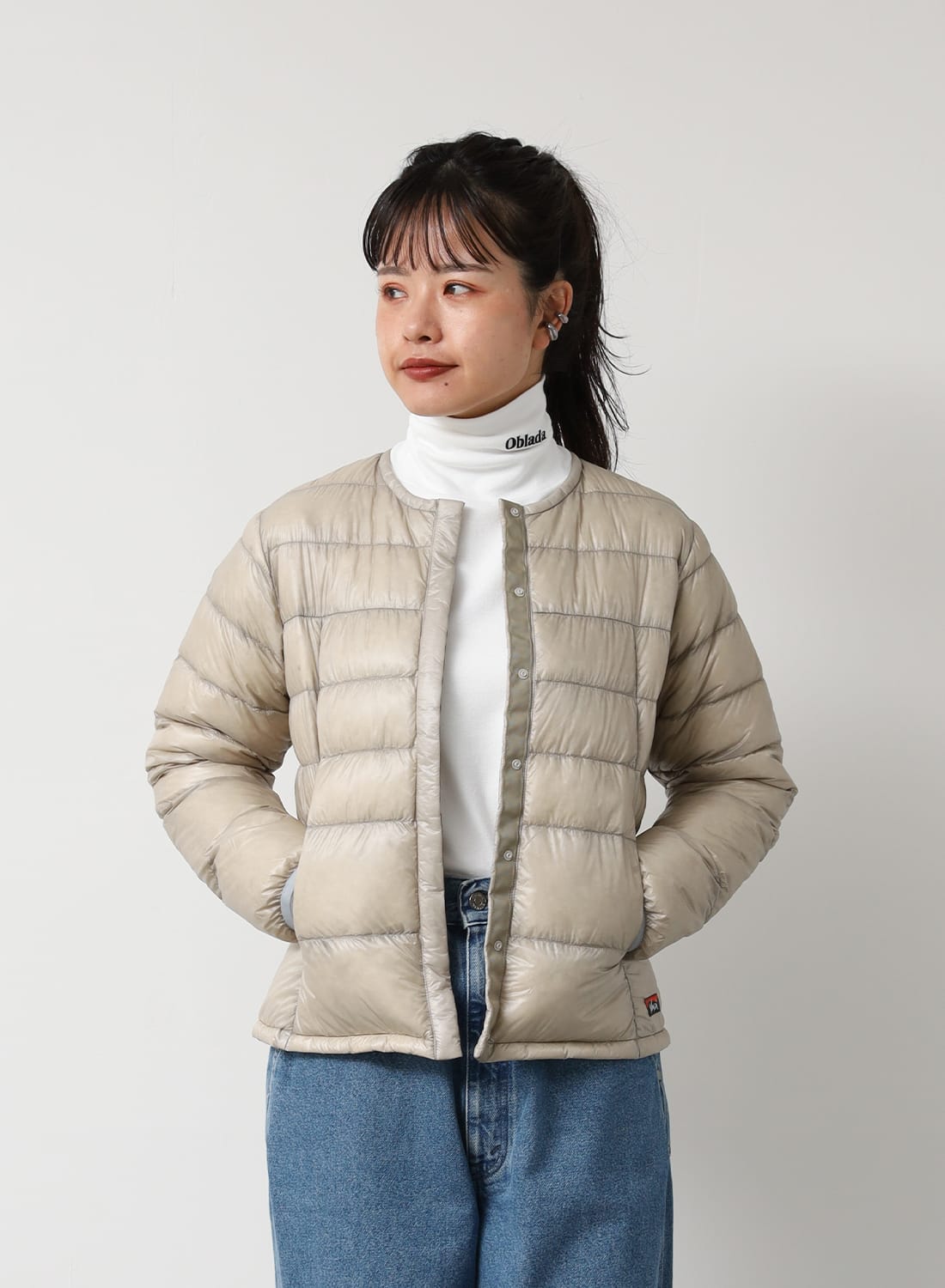 NANGA(ナンガ)/7DAYS INNER DOWN CARDIGAN(7デイズ インナー
