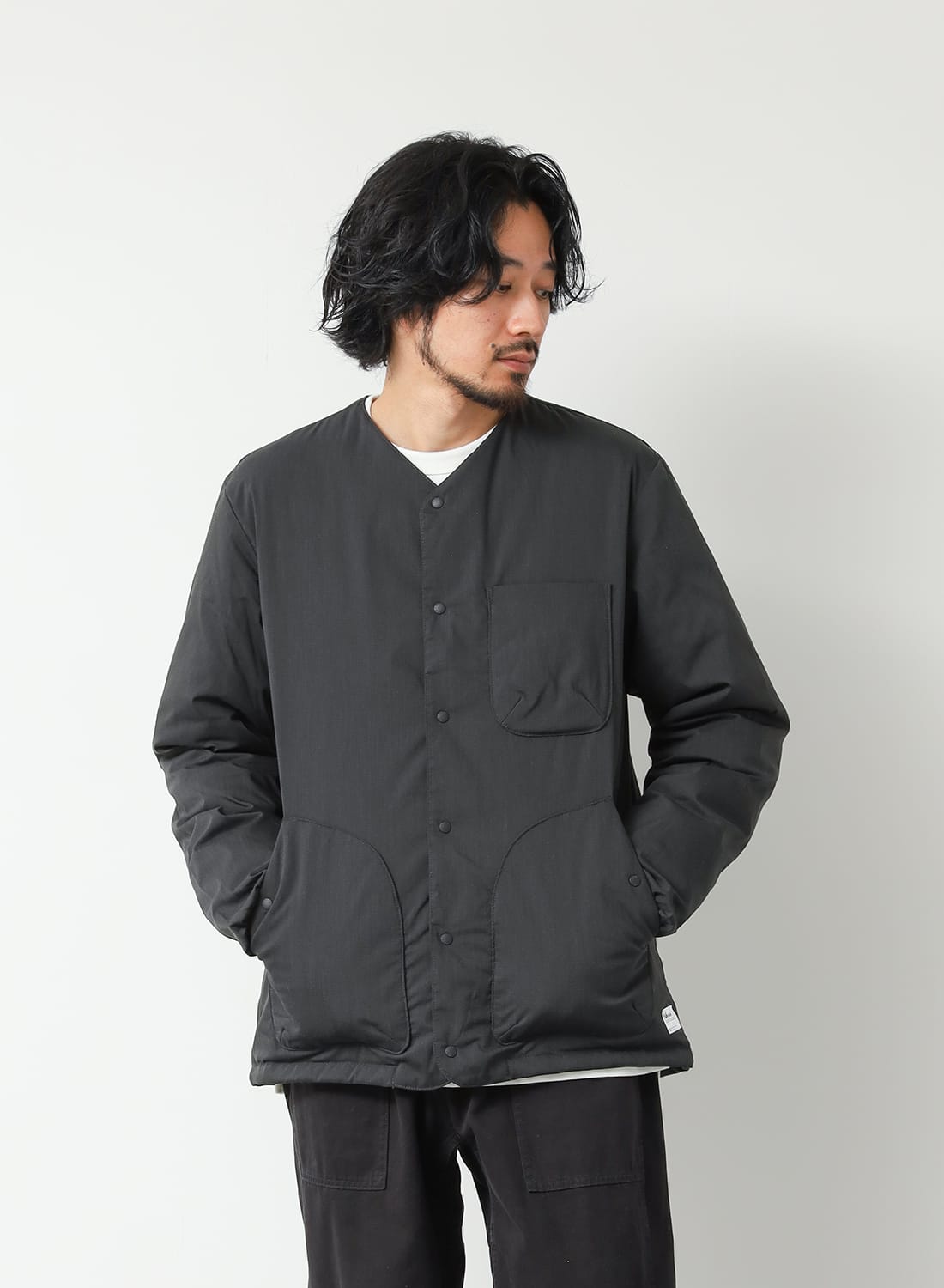 インナー & カーディガン ノーアイディー NO.ID ベージュ サイズTWO インナー \u0026 カーディガン ノーアイディー  ベージュ サイズTWO