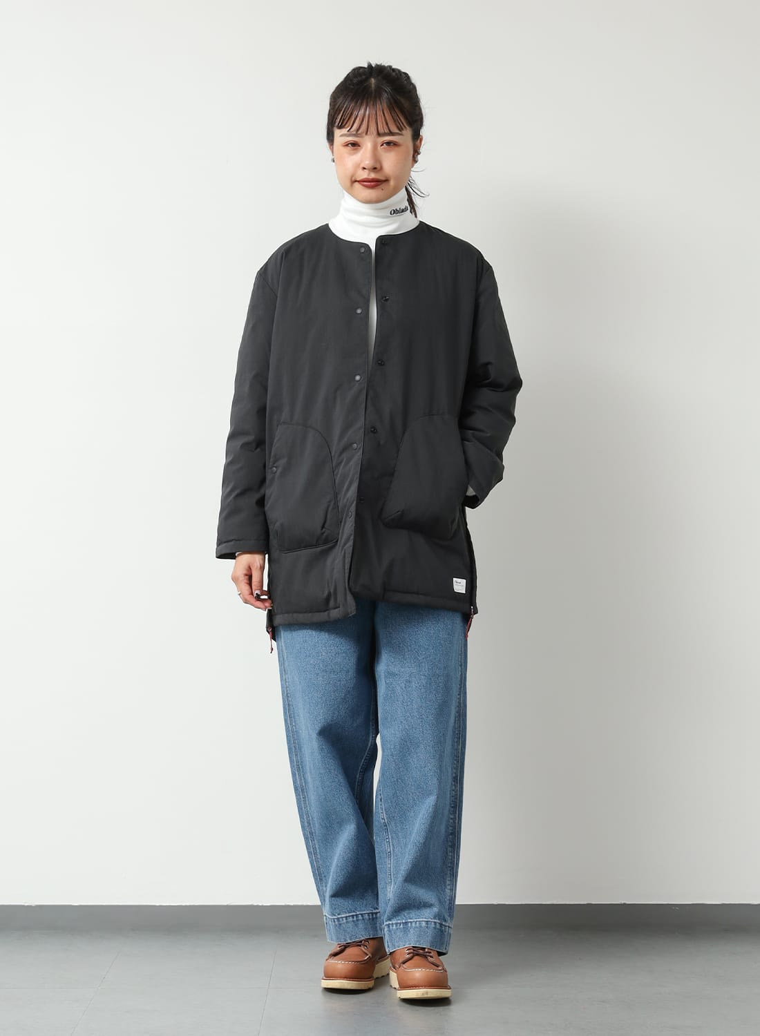 NANGA(ナンガ)/HINOC RIPSTOP INNER DOWN LONG CARDIGAN W