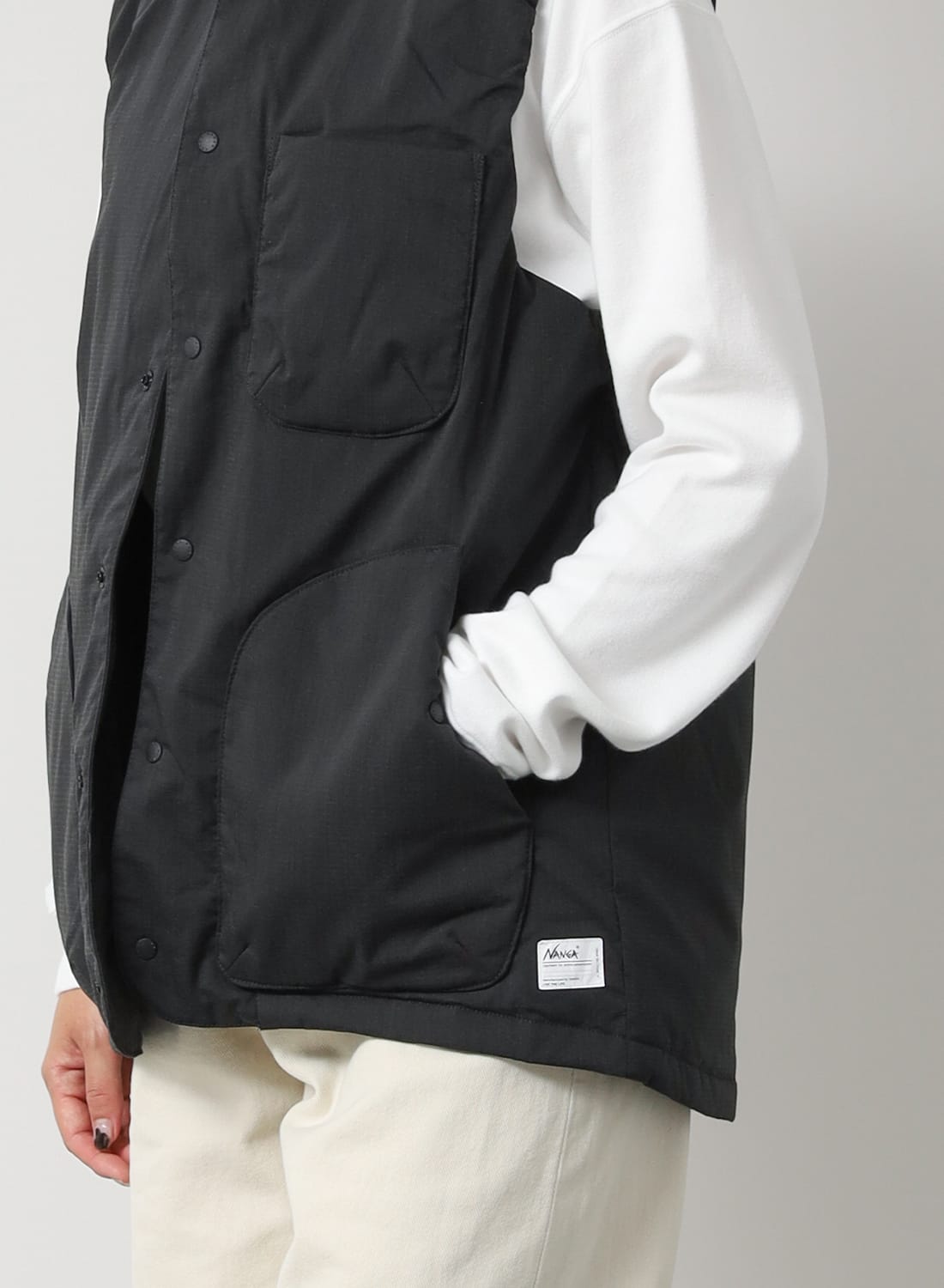 HINOC RIPSTOP INNER DOWN VEST|ヒノックリップストップインナーダウン