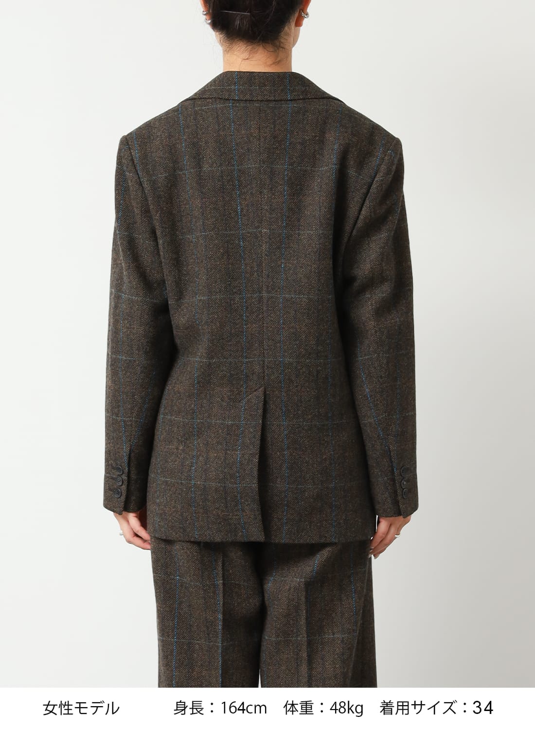 WOOL SINGLE BREASTED JACKET|ウール シングル ブレスト