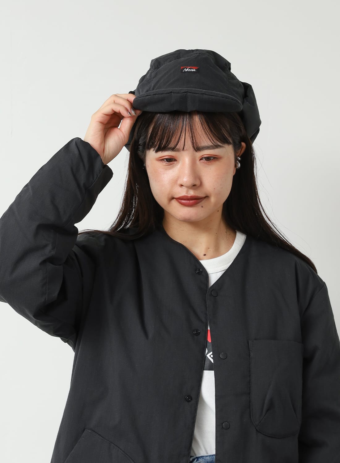 HINOC RIPSTOP DOWN EAR FLAP CAP|ヒノック リップストップ ダウン