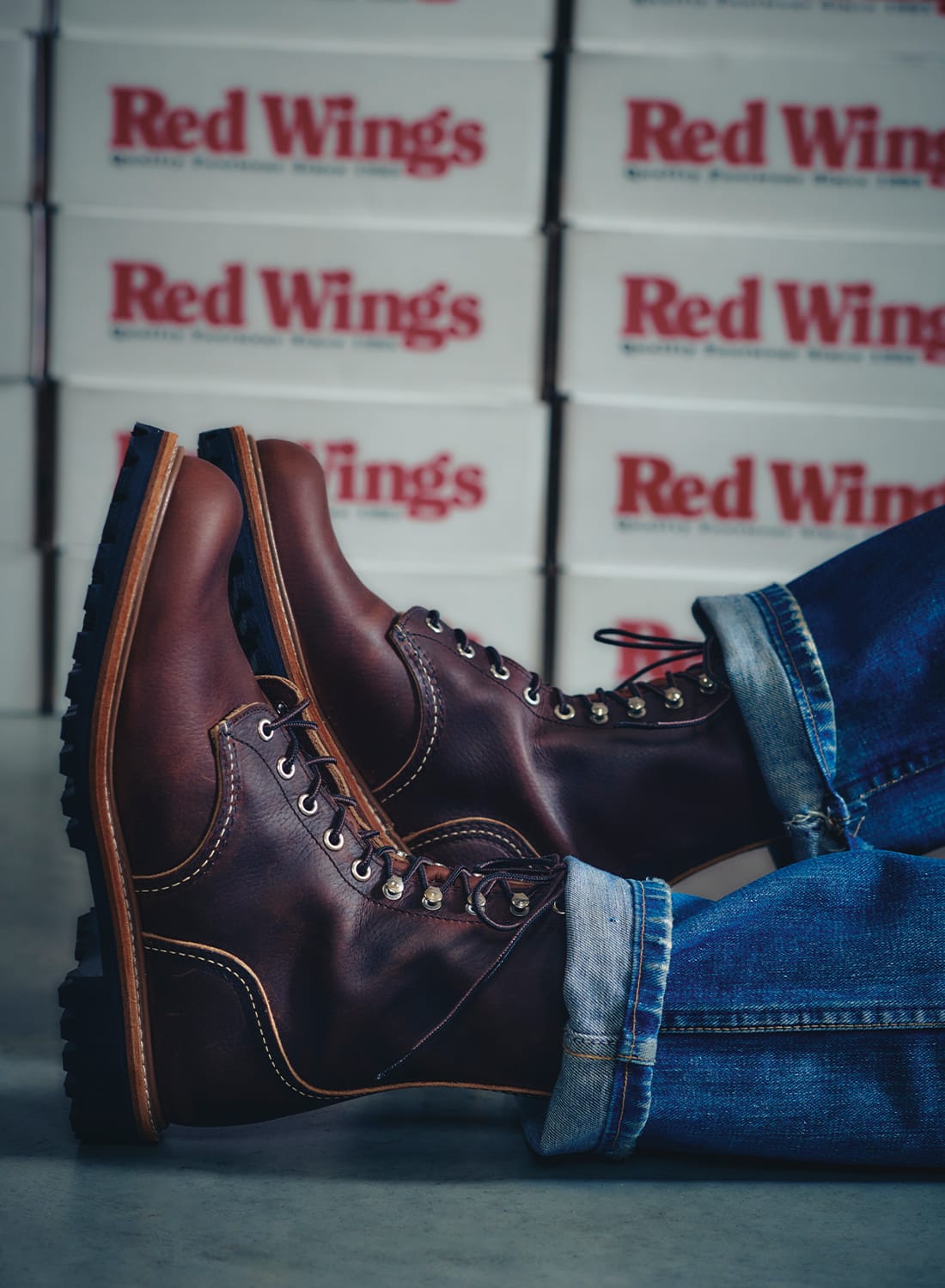 Red wing 90周年レッドウィング ブーツ アドトラック トレーラー Red wing 90周年レッドウィング ブーツ アドトラック トレーラー