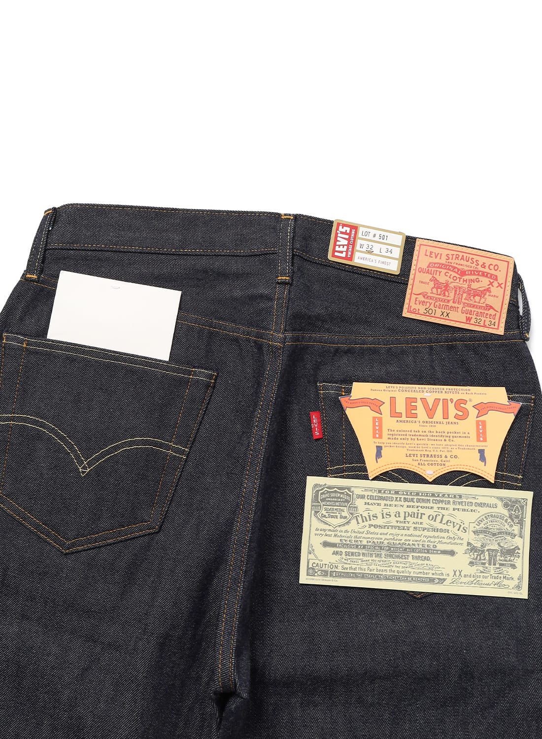 LVC 1955 501 JEANS|1955年モデル 501 ジーンズ リジッド1955年モデル