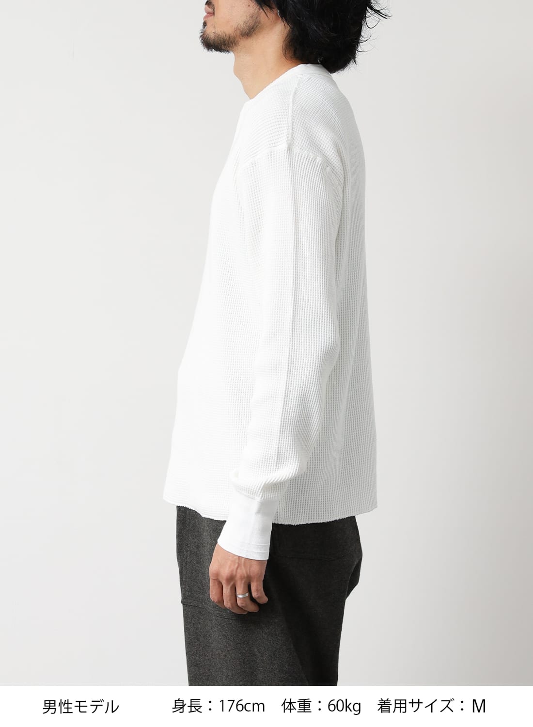 10%OFFクーポン対象】THERMAL KING WAFFLE HENLEYNECK L/S|サーマル