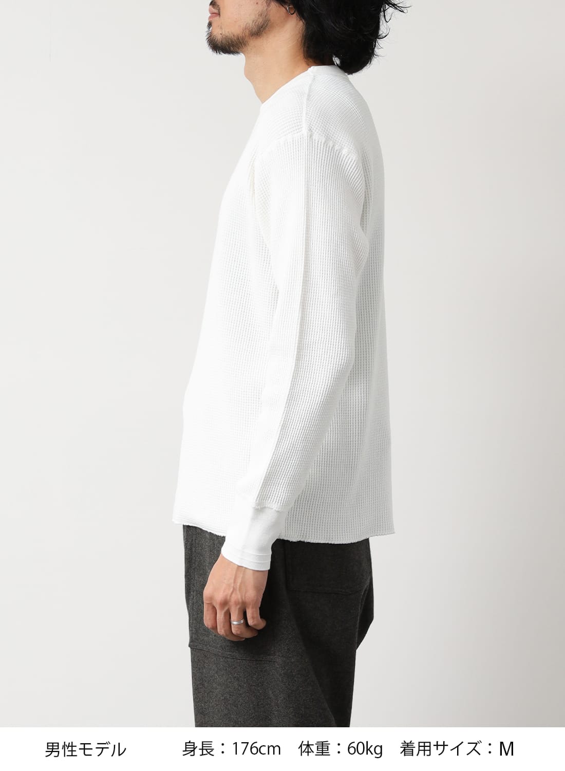 THERMAL KING WAFFLE CREWNECK L/S|サーマルキング ワッフル クルー