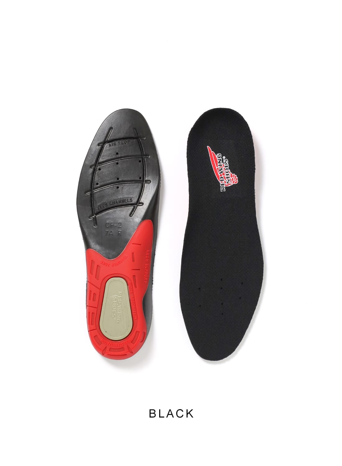 familiar Bibiy. HAND STRAP レッド 新品未使用 RED WING（レッドウィング）REDBED FOOTBED（レッドベッド