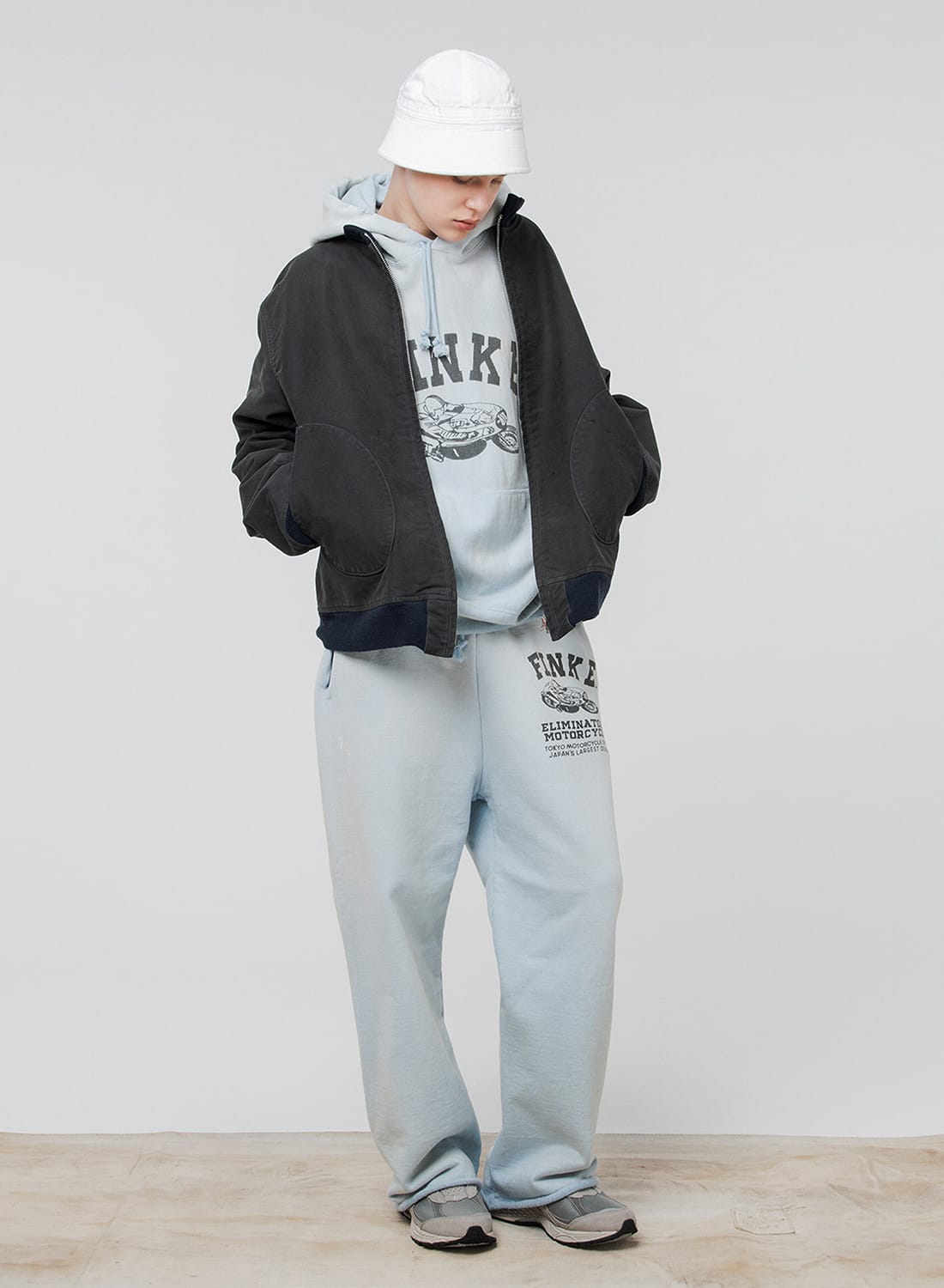 FINK E. HOODIE AGED|フィンク イー フーディ エイジドフィンク イー