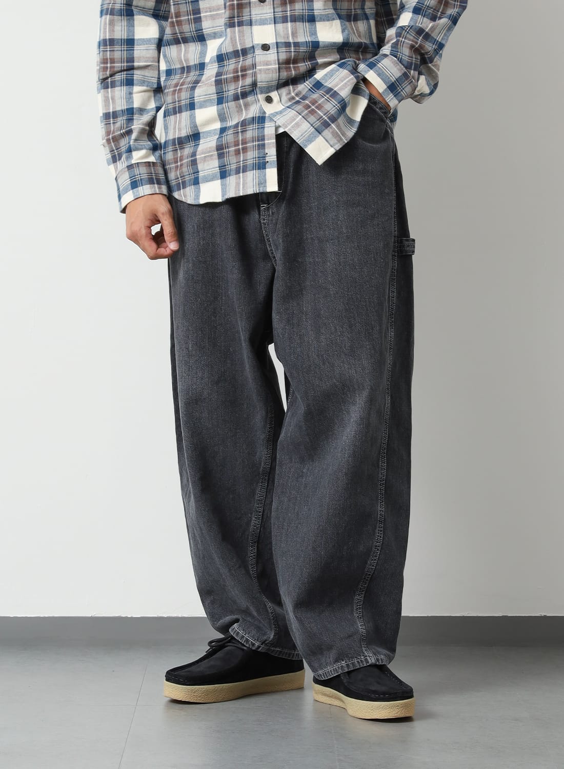 パンツ SS SKEWed（スキュー）Dungaree Pants（ダンガリーパンツ）別注