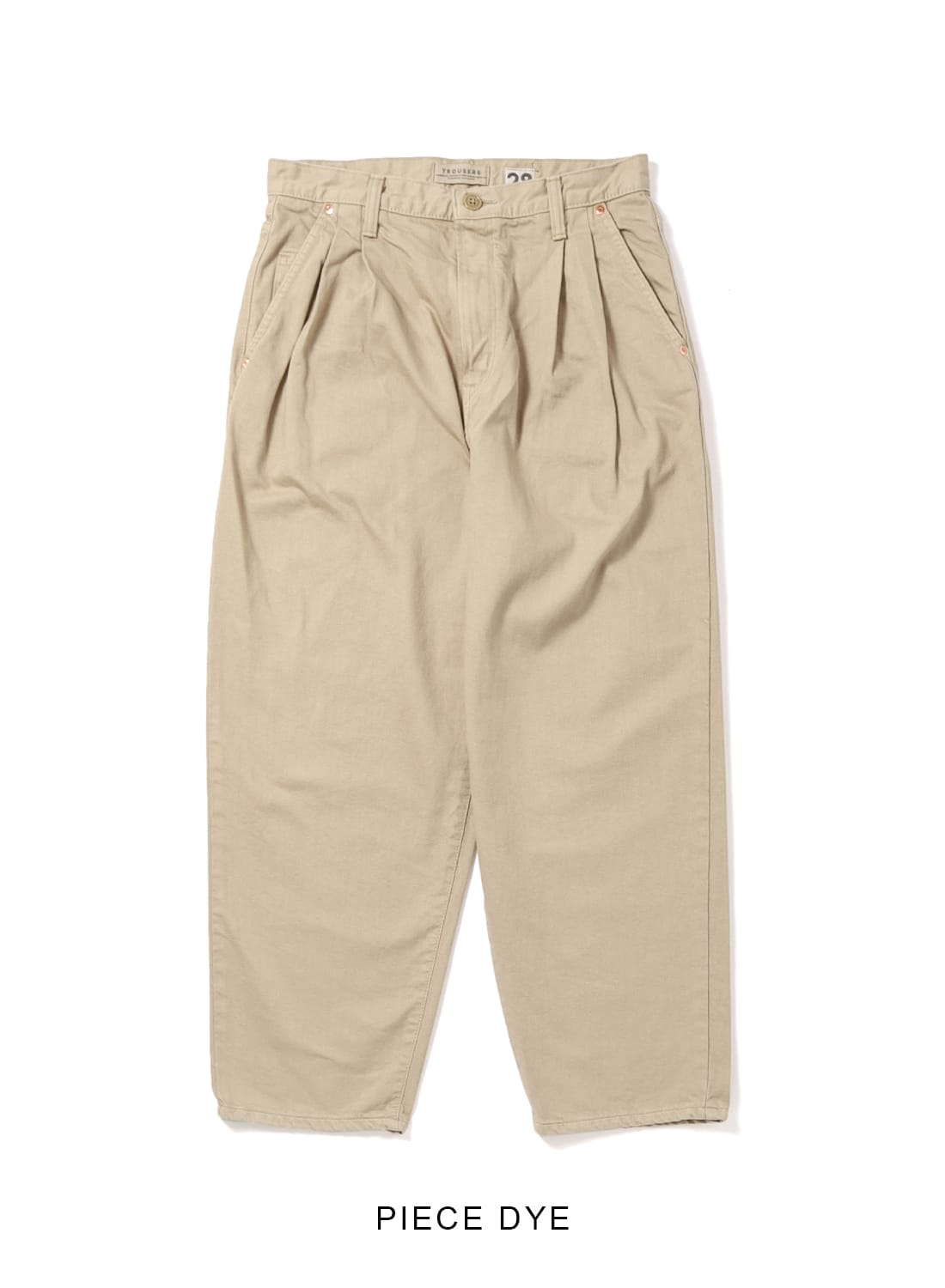 10%OFFクーポン対象】2TUCK TROUSER|ツータック トラウザー【別注