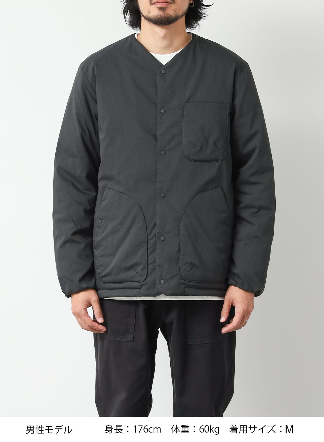 NANGA（ナンガ）HINOC RIPSTOP INNER DOWN CARDIGAN（ヒノック
