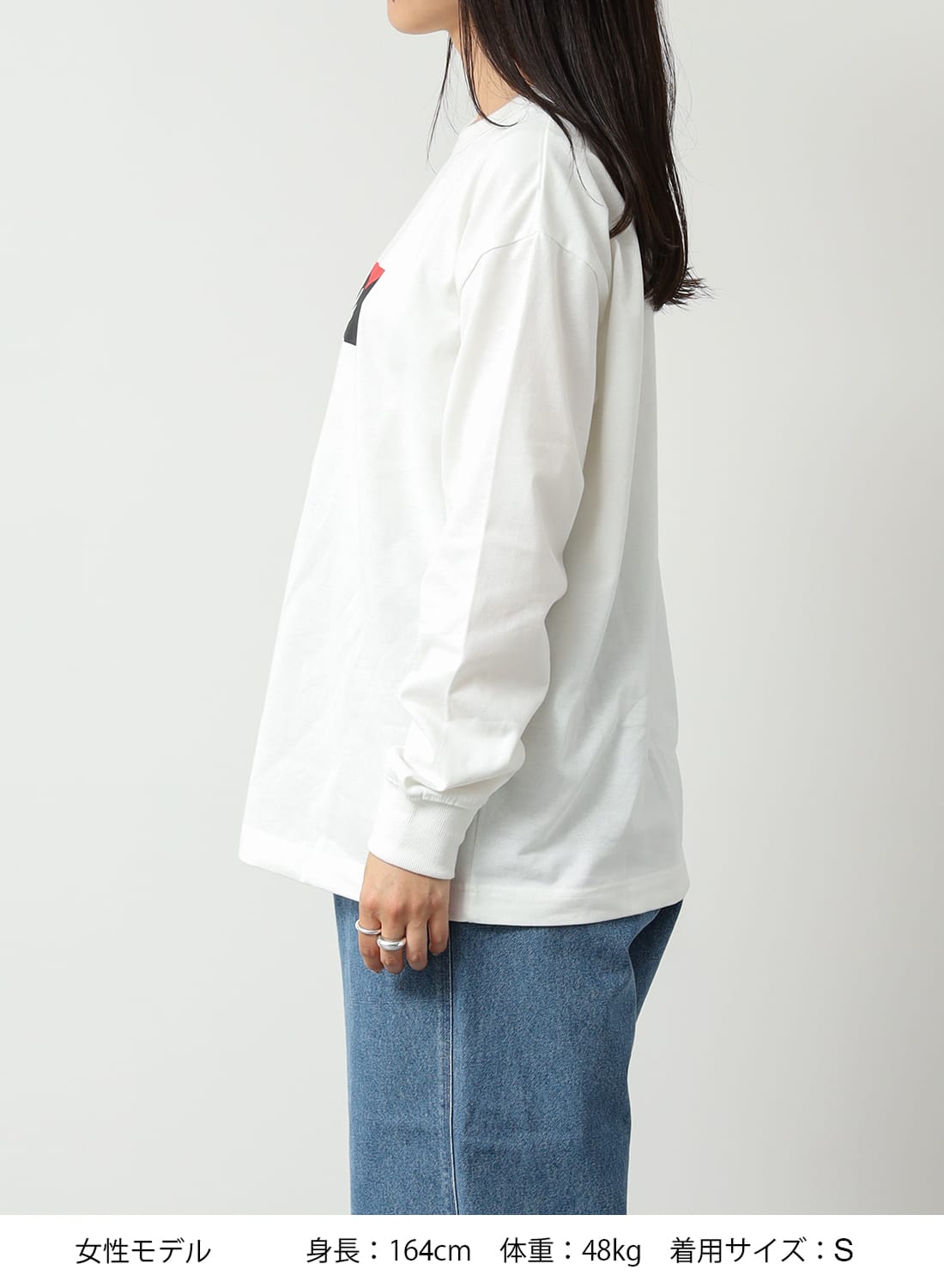 NANGA（ナンガ）ECO HYBRID BOX LOGO L/S TEE（エコハイブリッド