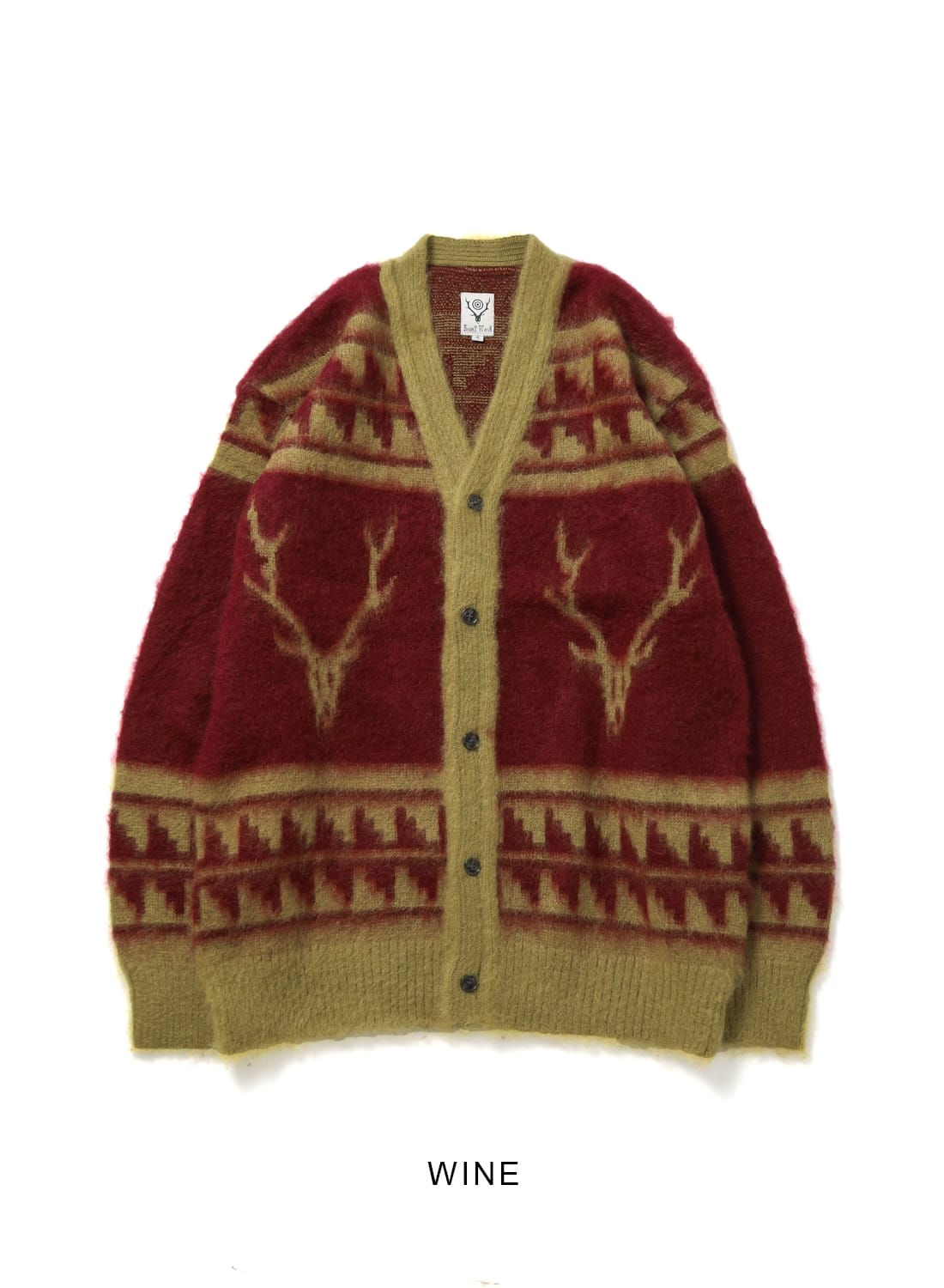 South2 West8（サウスツー ウエストエイト）Mohair V Neck