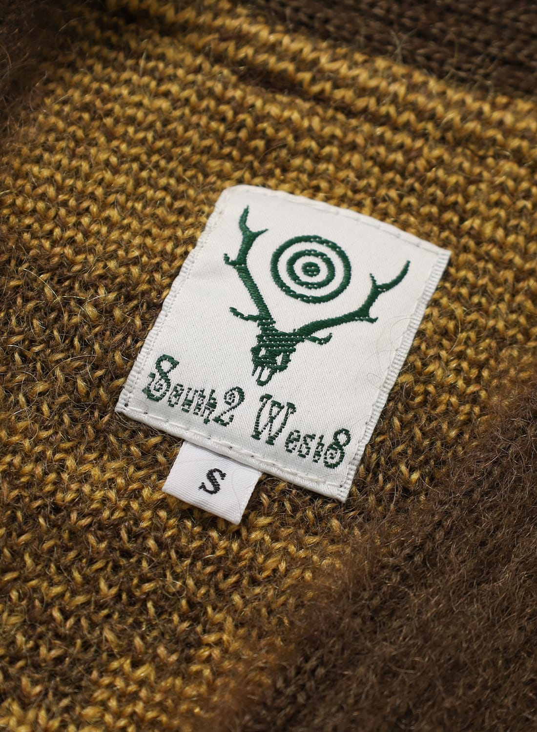Smith 2 West 8 Lサイズ モヘアカーディガン SOUTH2 WEST8 サウスツーウエストエイト Mohair V Neck Cardigan