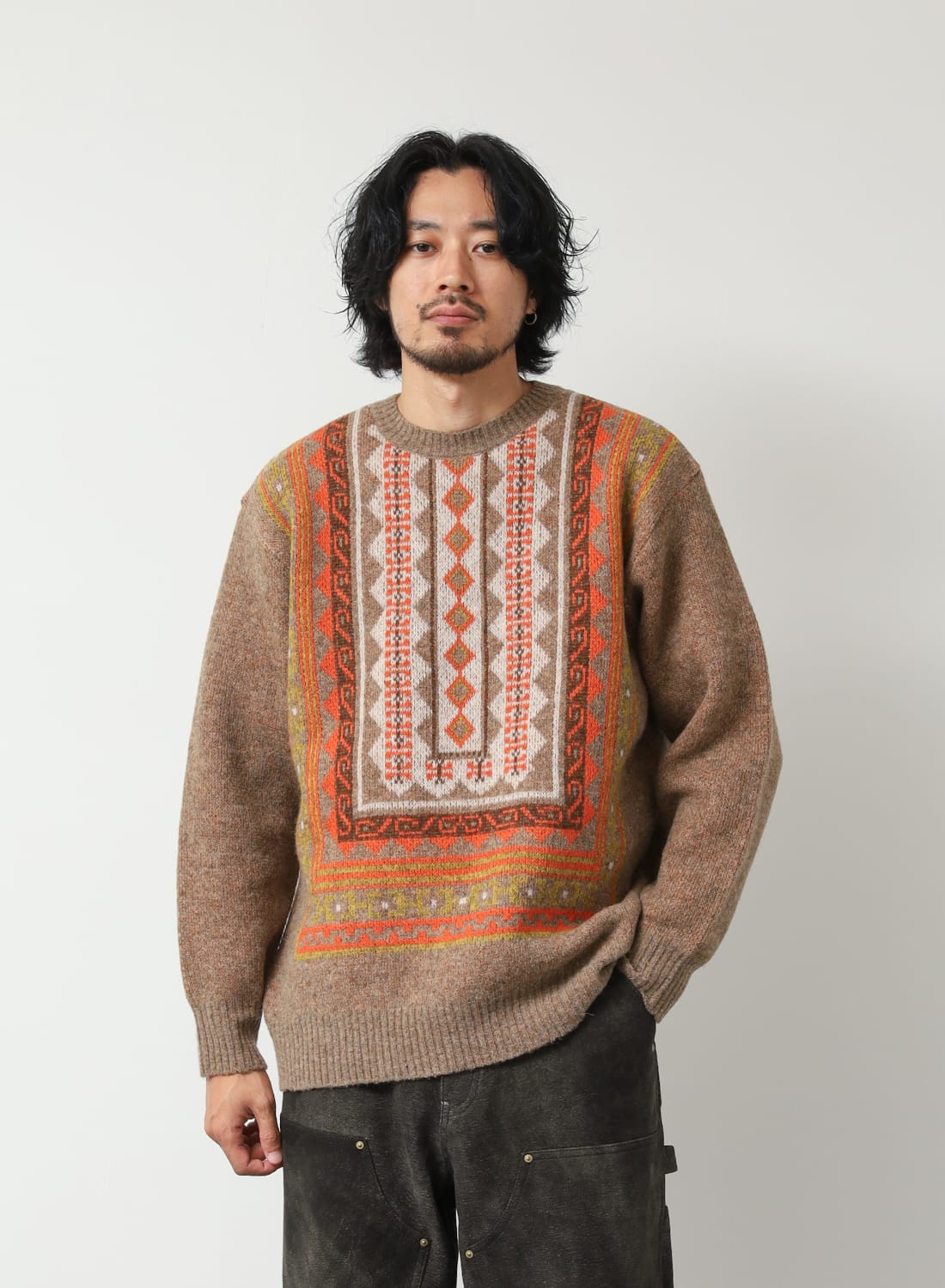CREW NECK SWEATER - SHETLAND|クルーネックセーター - シェットランド