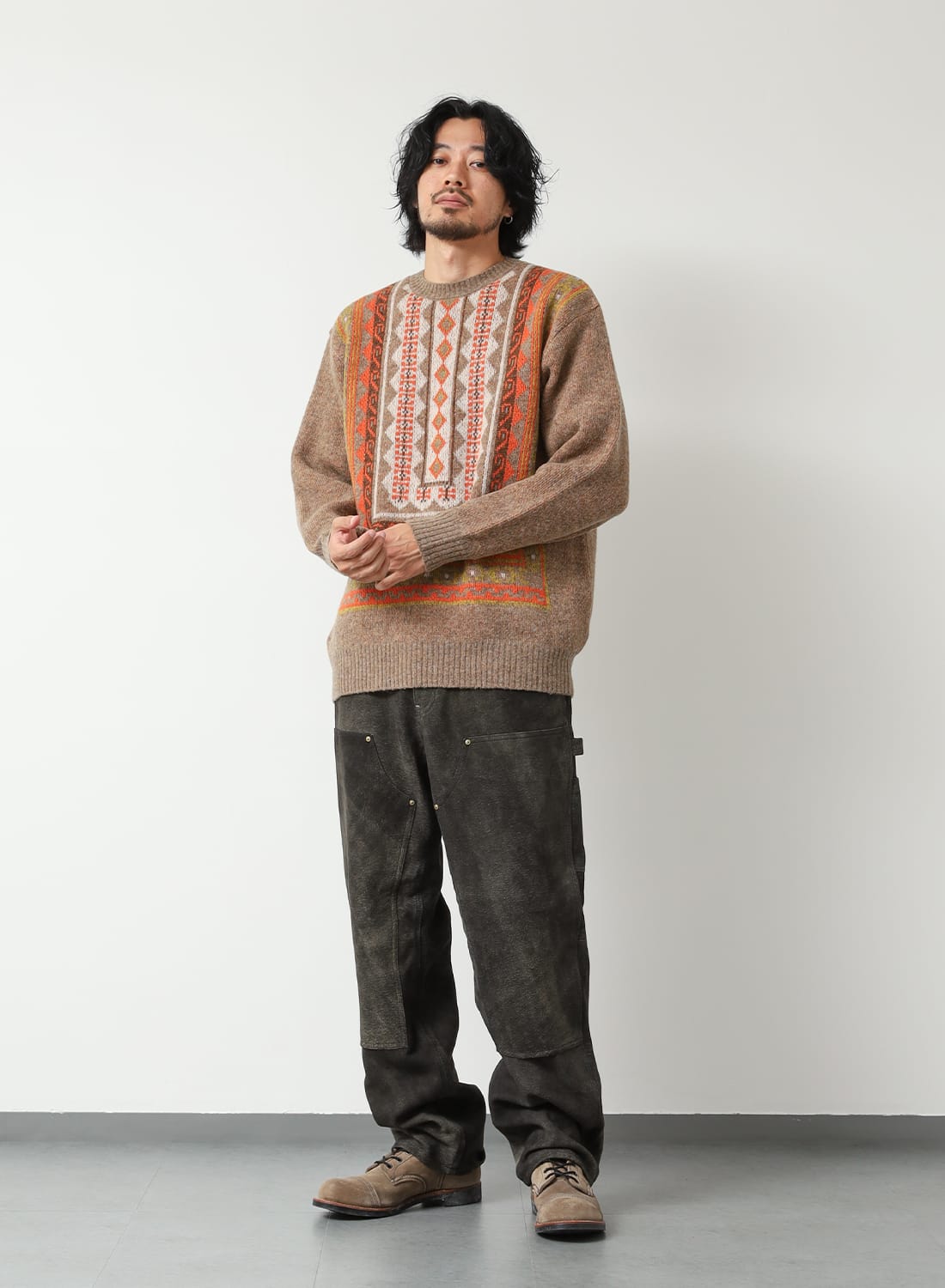 CREW NECK SWEATER - SHETLAND|クルーネックセーター - シェットランド