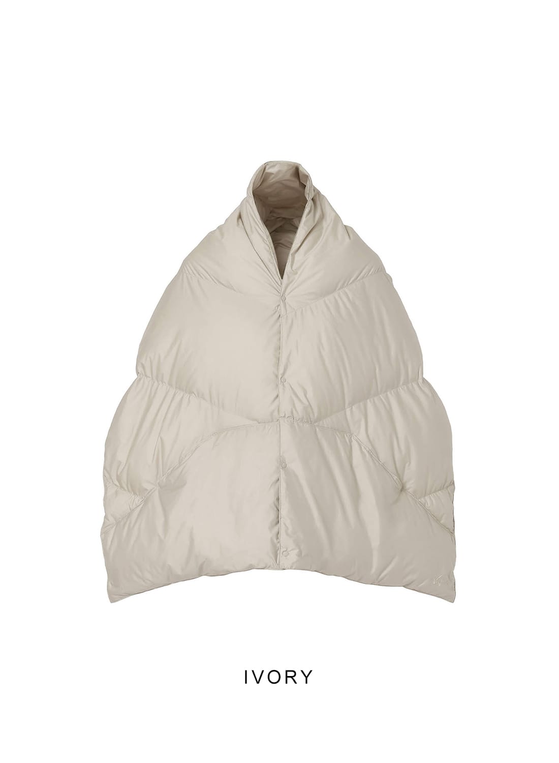 ナンガ　ポンチョ　ストール　防寒 NANGA(ナンガ)/DOWN PONCHO MUFFLER(ダウン ポンチョ マフラー