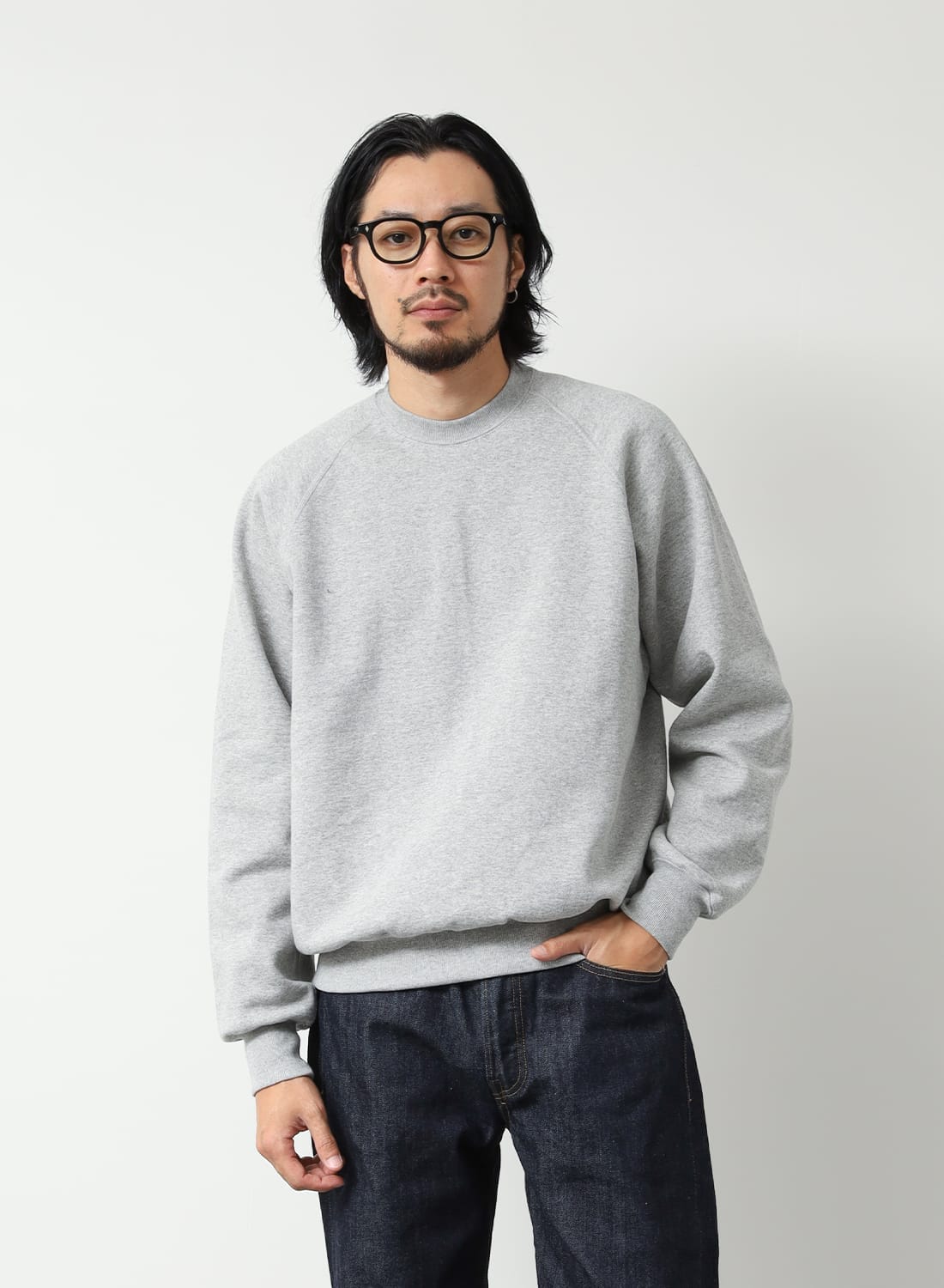 SWEAT RAGLAN CREW NECK|スウェットラグランクルーネックスウェット