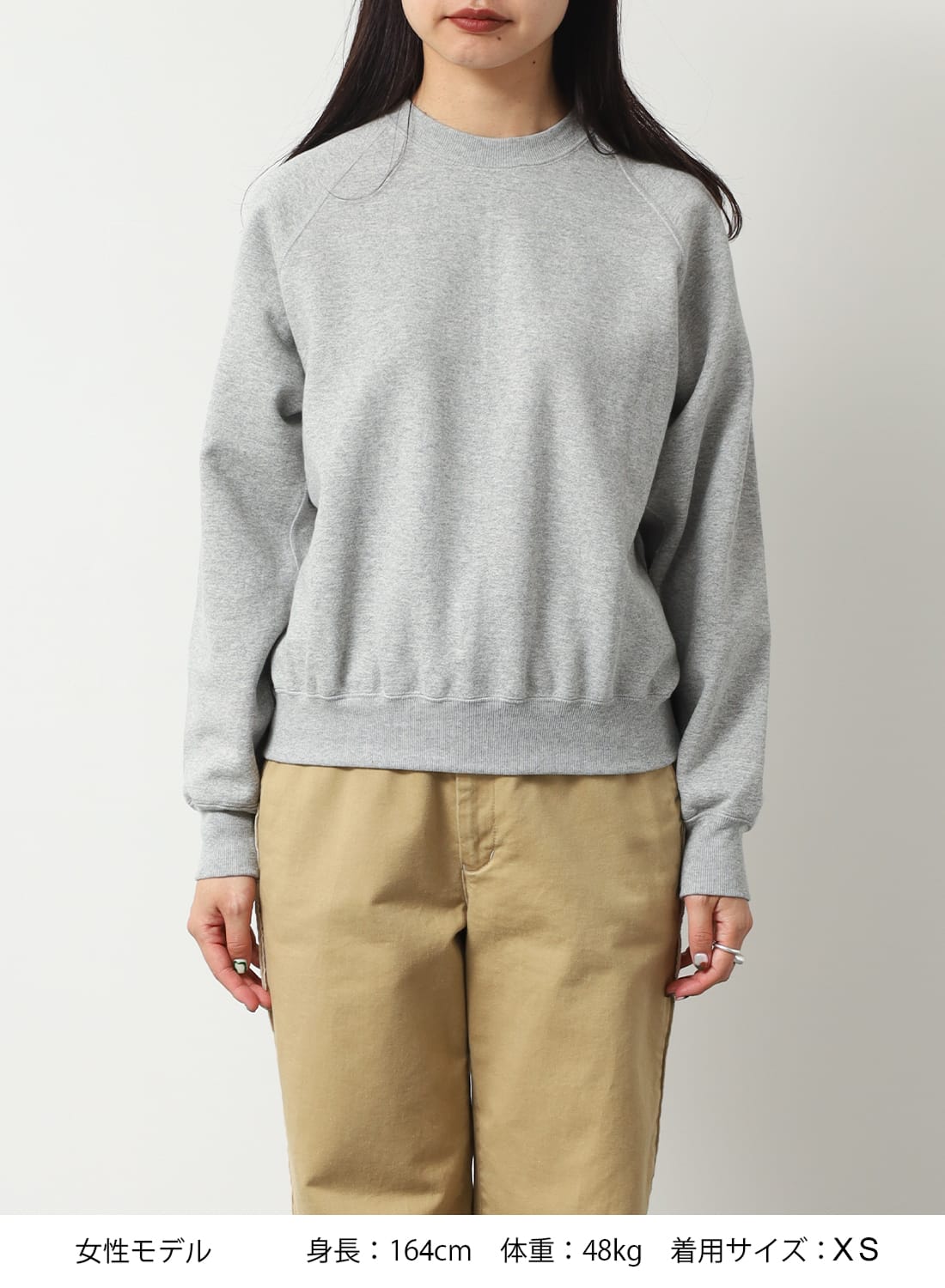 SWEAT RAGLAN CREW NECK|スウェットラグランクルーネックスウェット