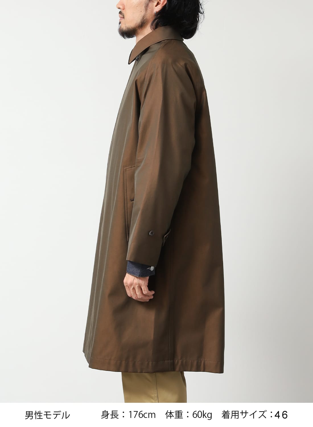 SINGLE RAGLAN COAT 1 /GABARDINE|シングルラグランコート 1