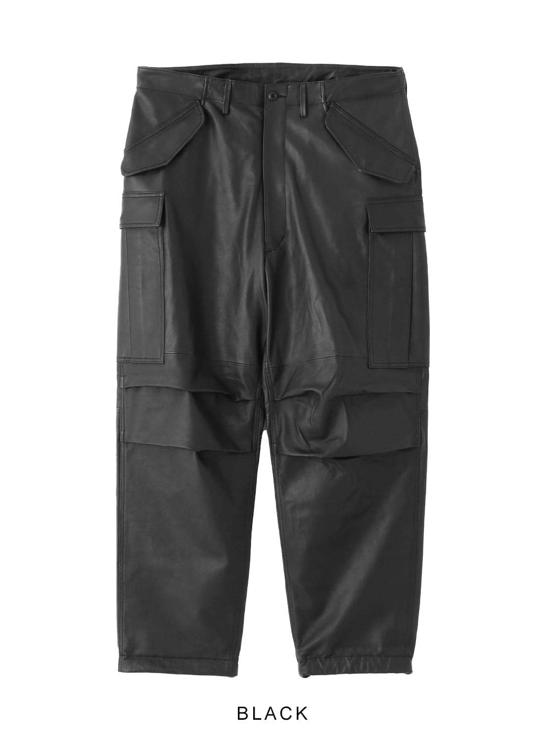 LEATHER MILITARY CARGO PANTS ‐TYPE：M-51‐|レザー ミリタリーカーゴ