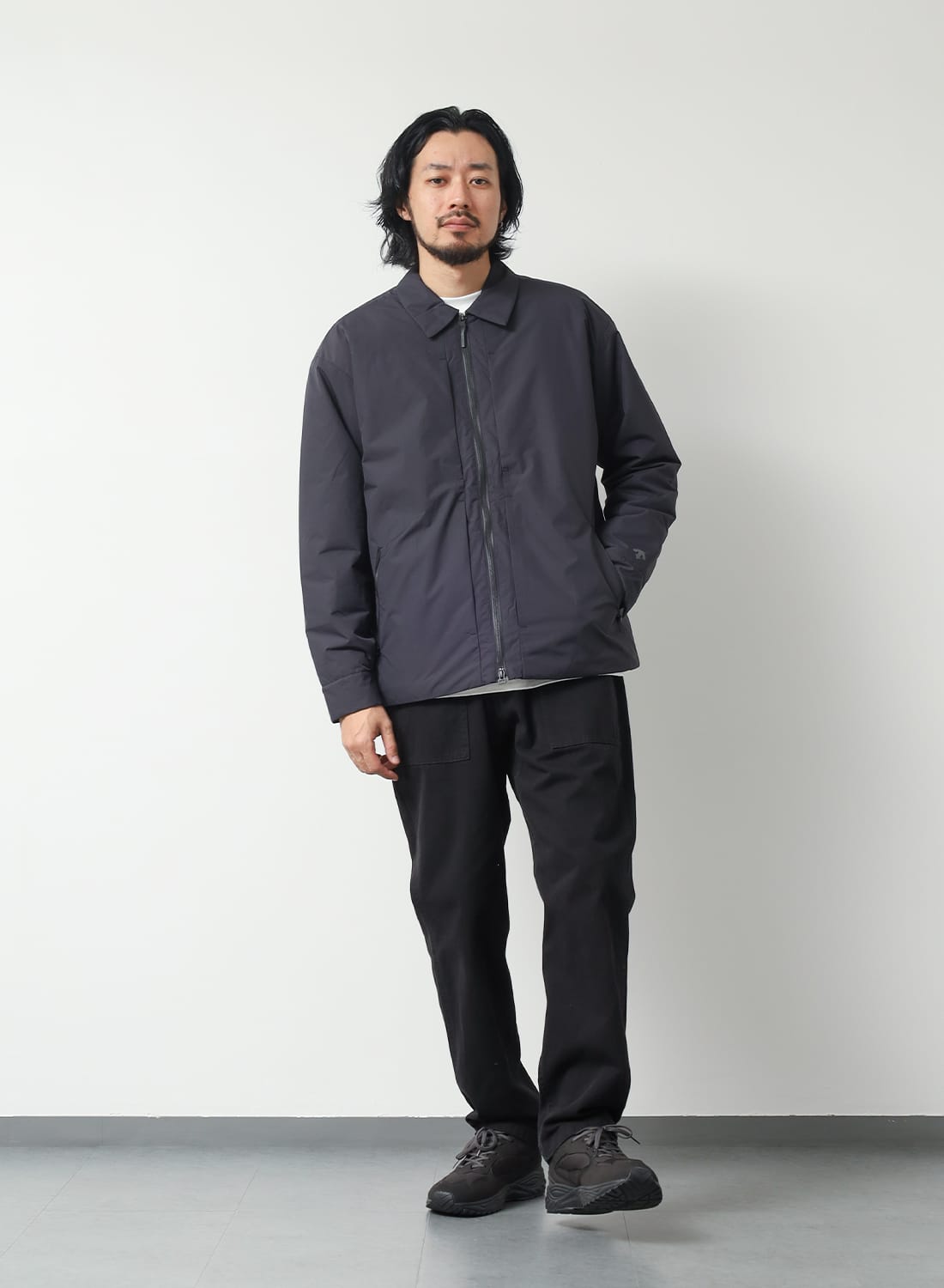 どんどん値下げ中 REVERSAL パデットジャケット リバーサル) reversal rvddw BLACK BENCH COAT (JACKET)(rv23aw305-BK
