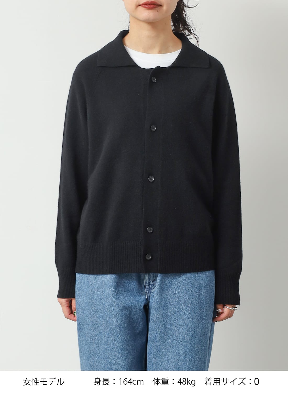 INNER MONGORIAN CASHMERE GARDIGAN I|インナー モンゴリアン カシミヤ