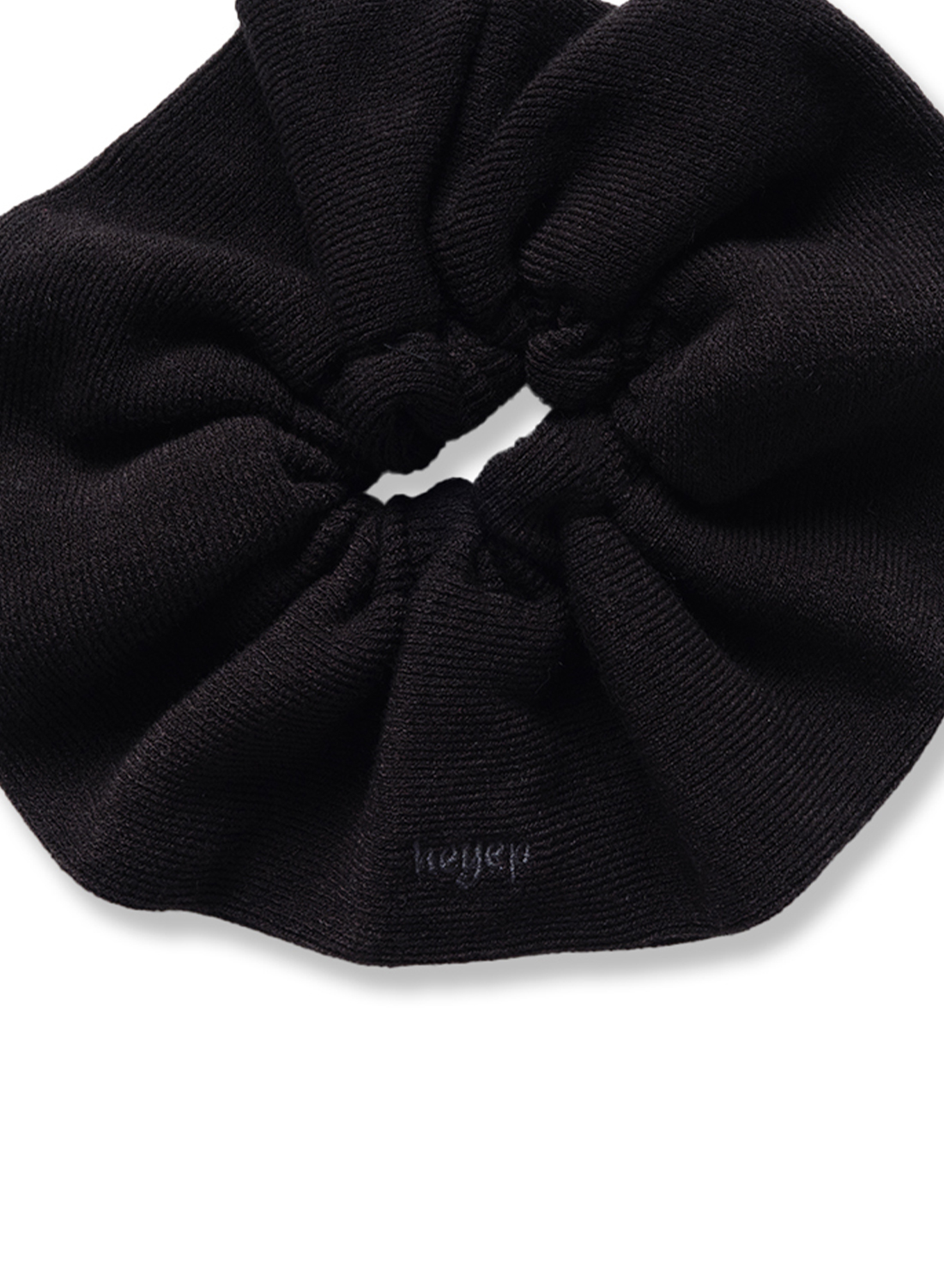 KNIT LOGO SCRUNCHIE|ニットロゴ シュシュニットロゴ シュシュ| MOONLOID