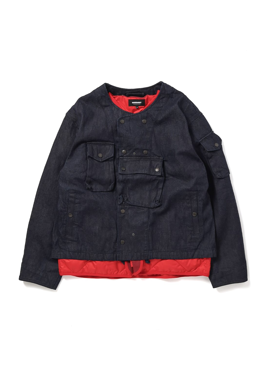 COLLARLESS JKT|カラーレスジャケットカラーレスジャケット| MOONLOID