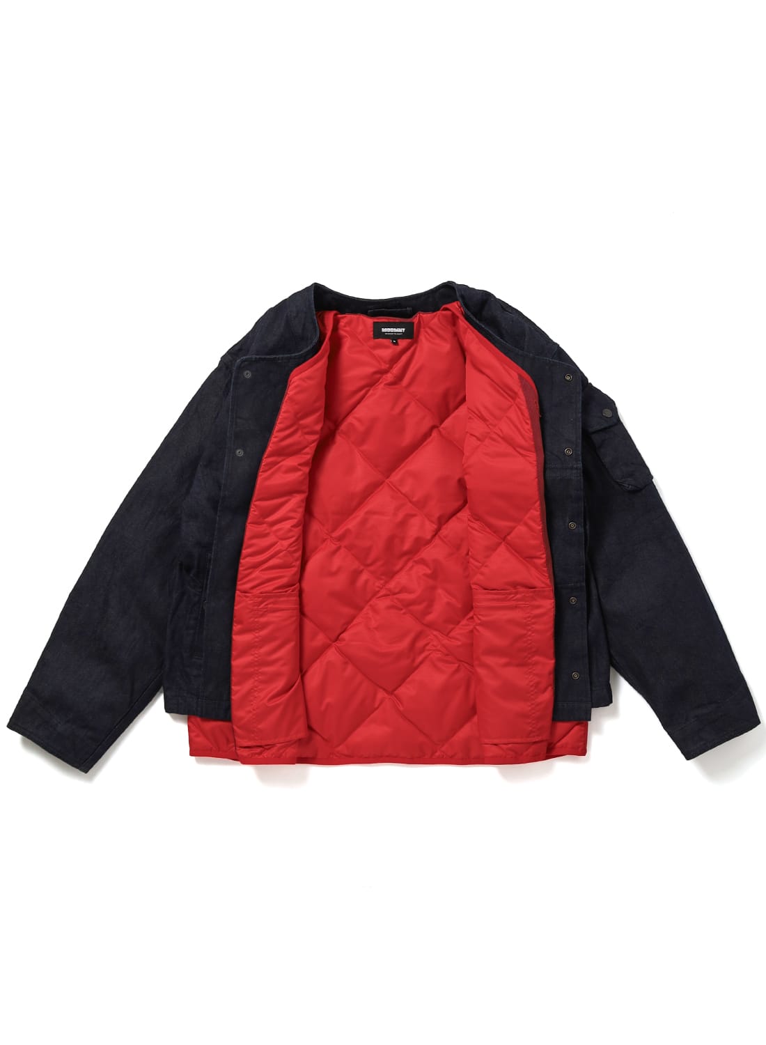 COLLARLESS JKT|カラーレスジャケットカラーレスジャケット| MOONLOID