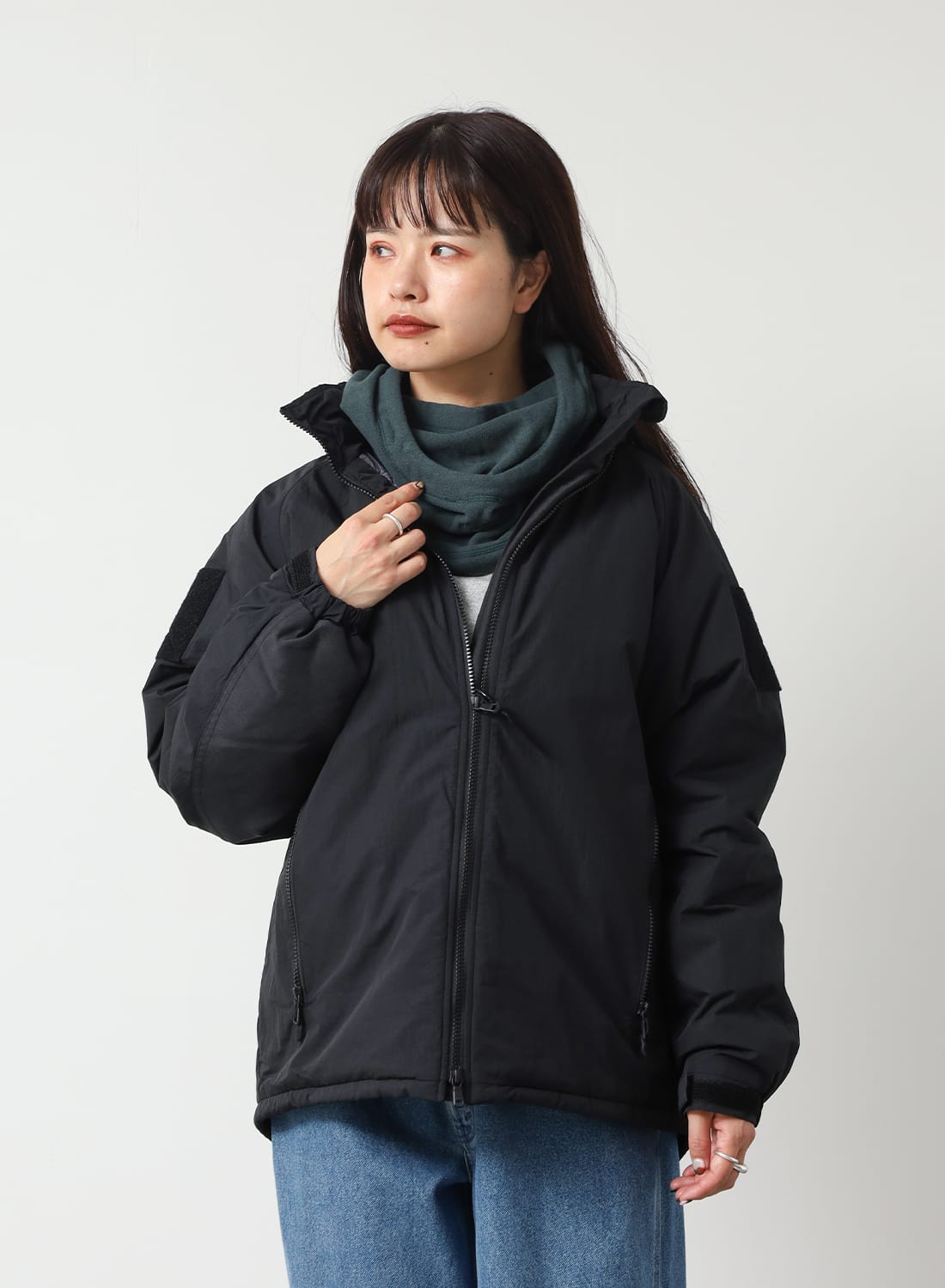 ドゥムフリース DEUS EX MACHINA (デウスエクスマキナ) / フリース / SECTION ZIP NECK